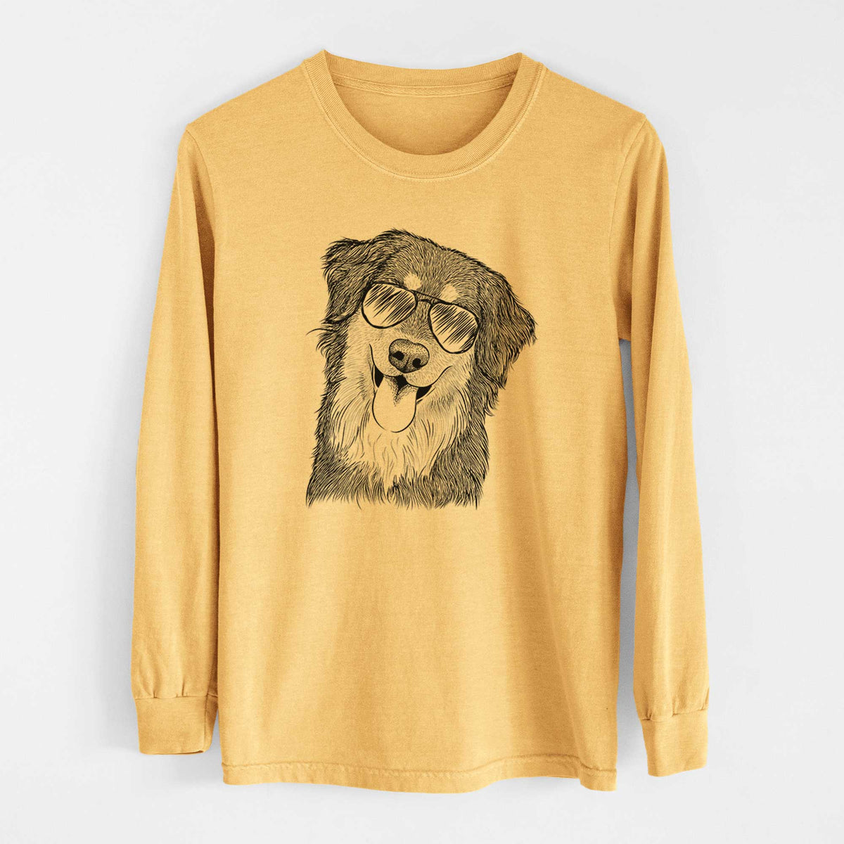 Aviators Brodie the Golden Aussie - Heavyweight 100% Cotton Long Sleeve