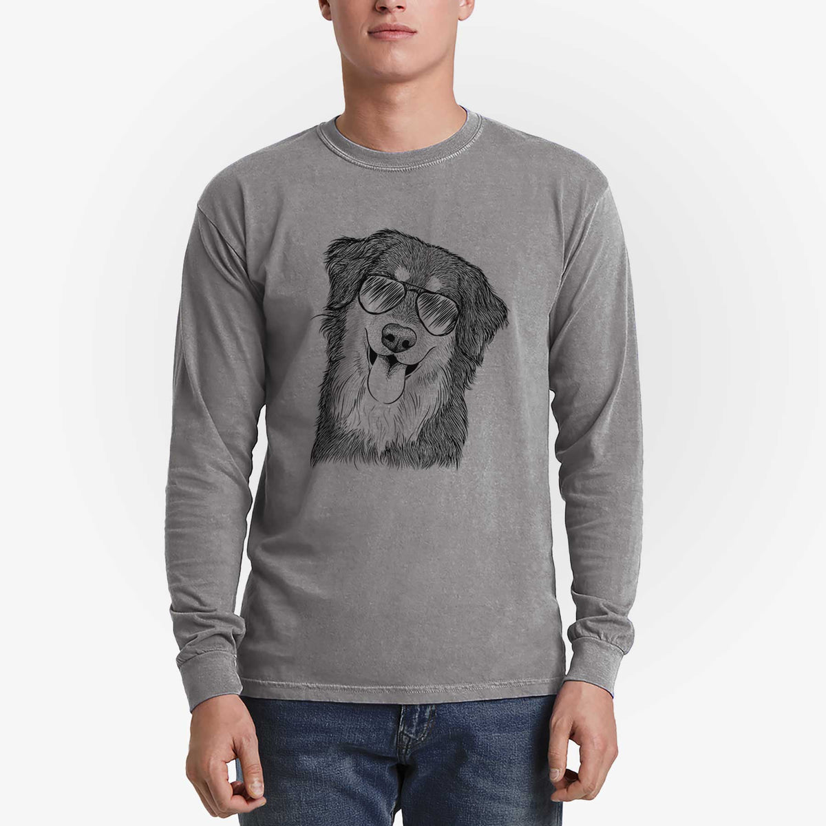 Aviators Brodie the Golden Aussie - Heavyweight 100% Cotton Long Sleeve