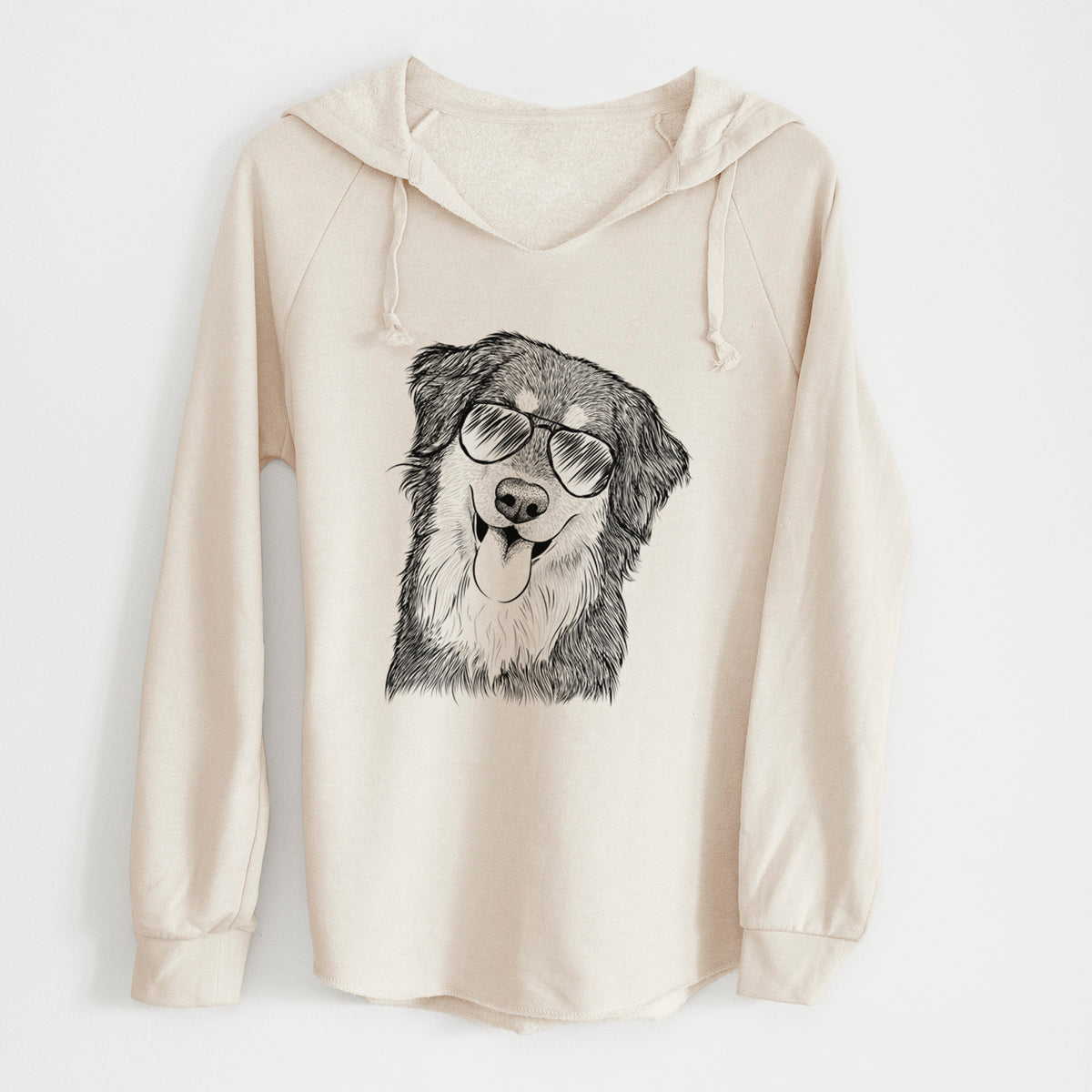 Aviator Brodie the Golden Aussie - Cali Wave Hooded Sweatshirt