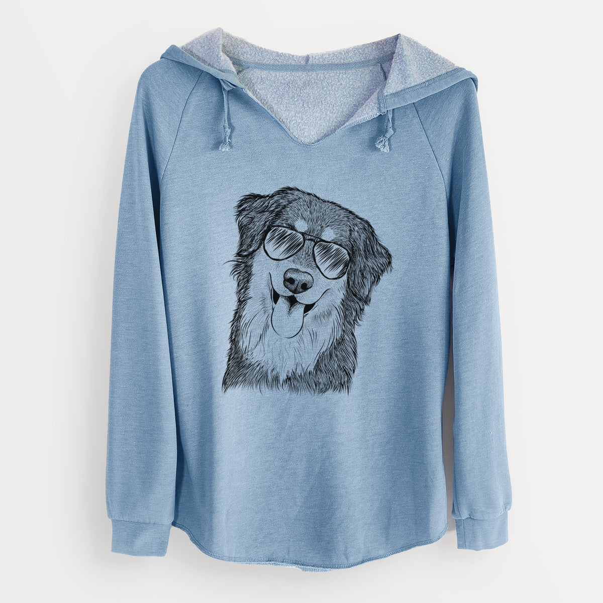 Aviator Brodie the Golden Aussie - Cali Wave Hooded Sweatshirt