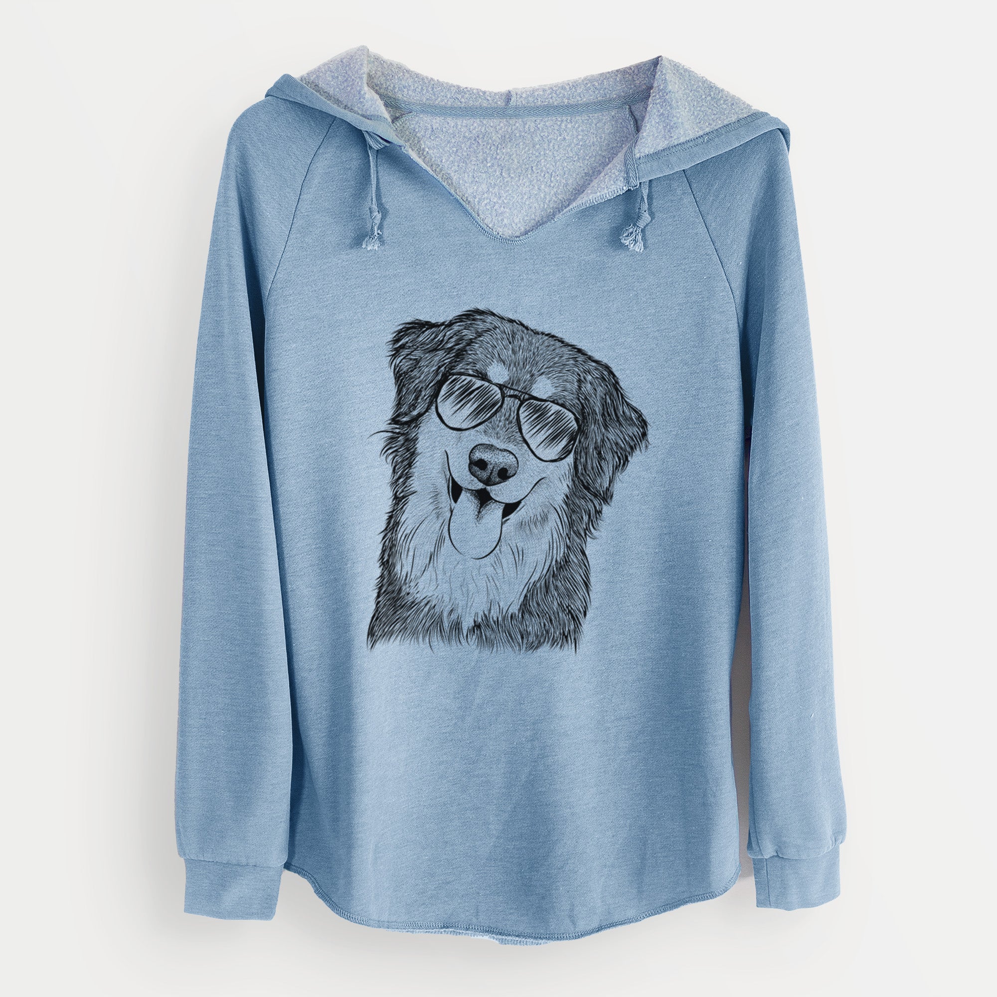 Aviator Brodie the Golden Aussie - Cali Wave Hooded Sweatshirt