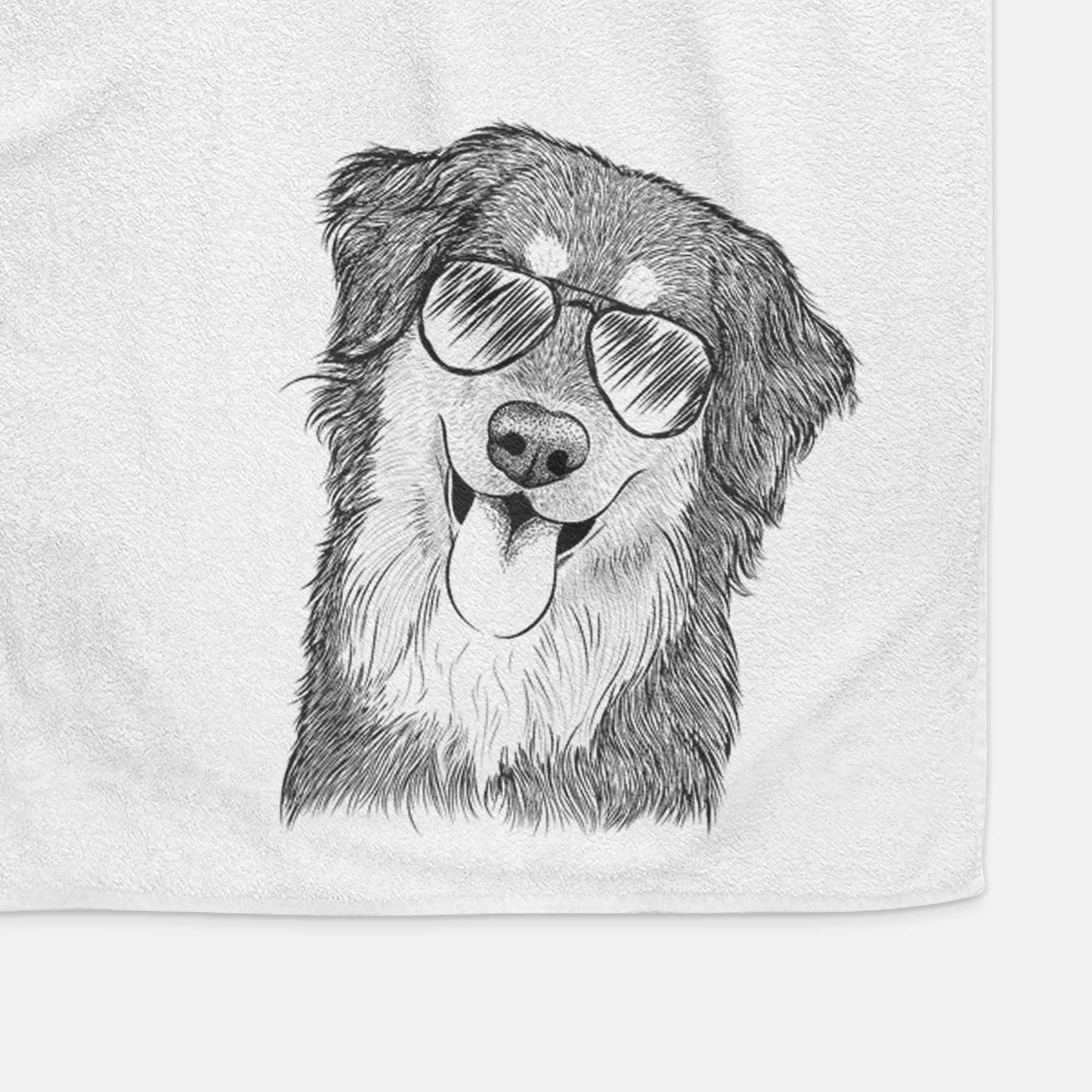 Brodie the Golden Aussie Decorative Hand Towel