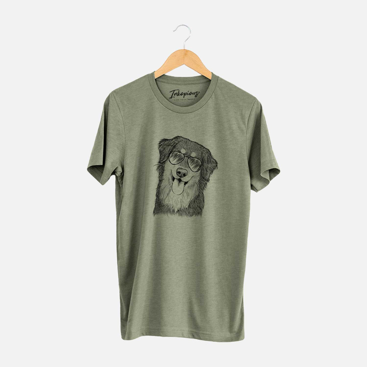 Aviator Brodie the Golden Aussie - Unisex Crewneck