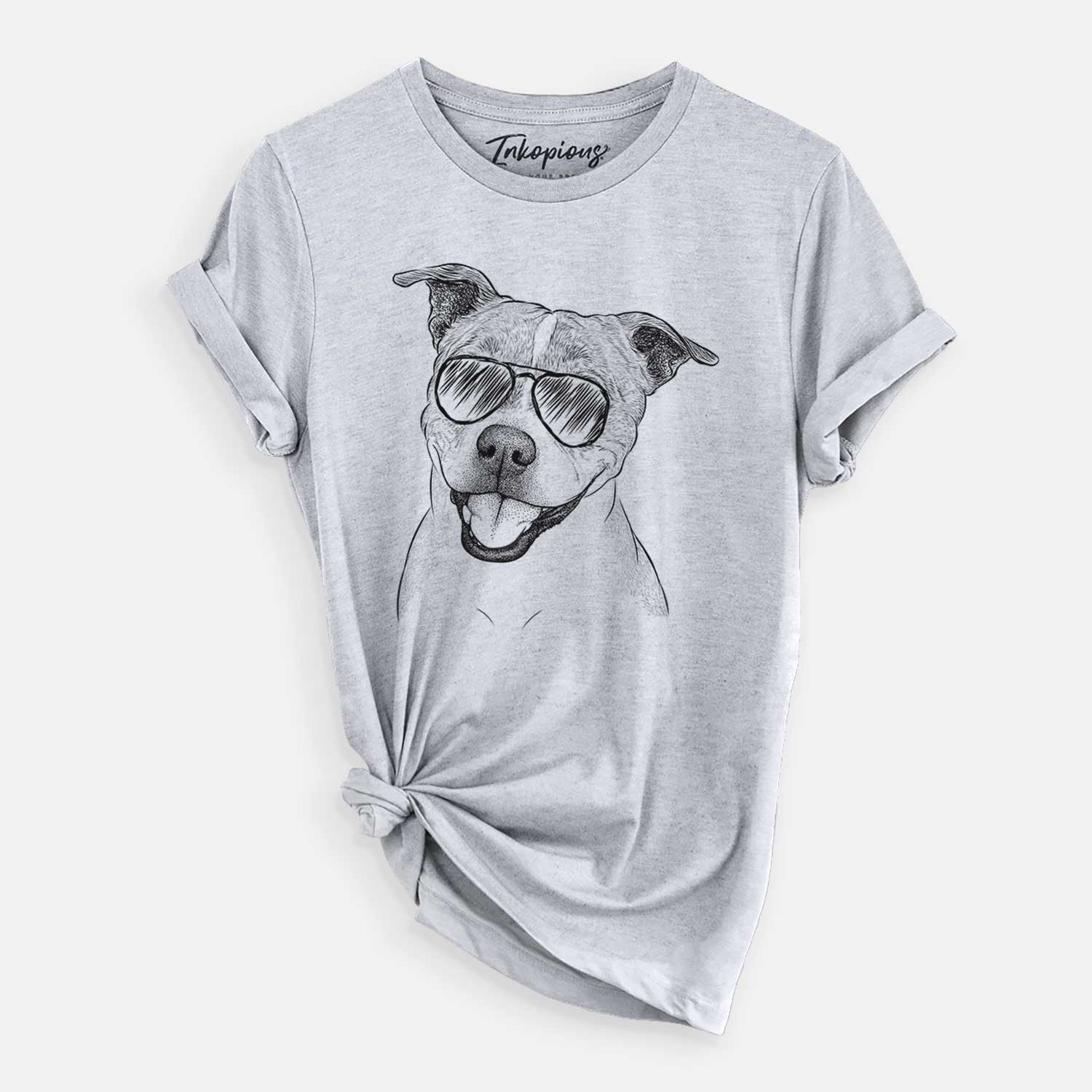Aviator BrookLyn the Staffordshire Bull Terrier - Unisex Crewneck