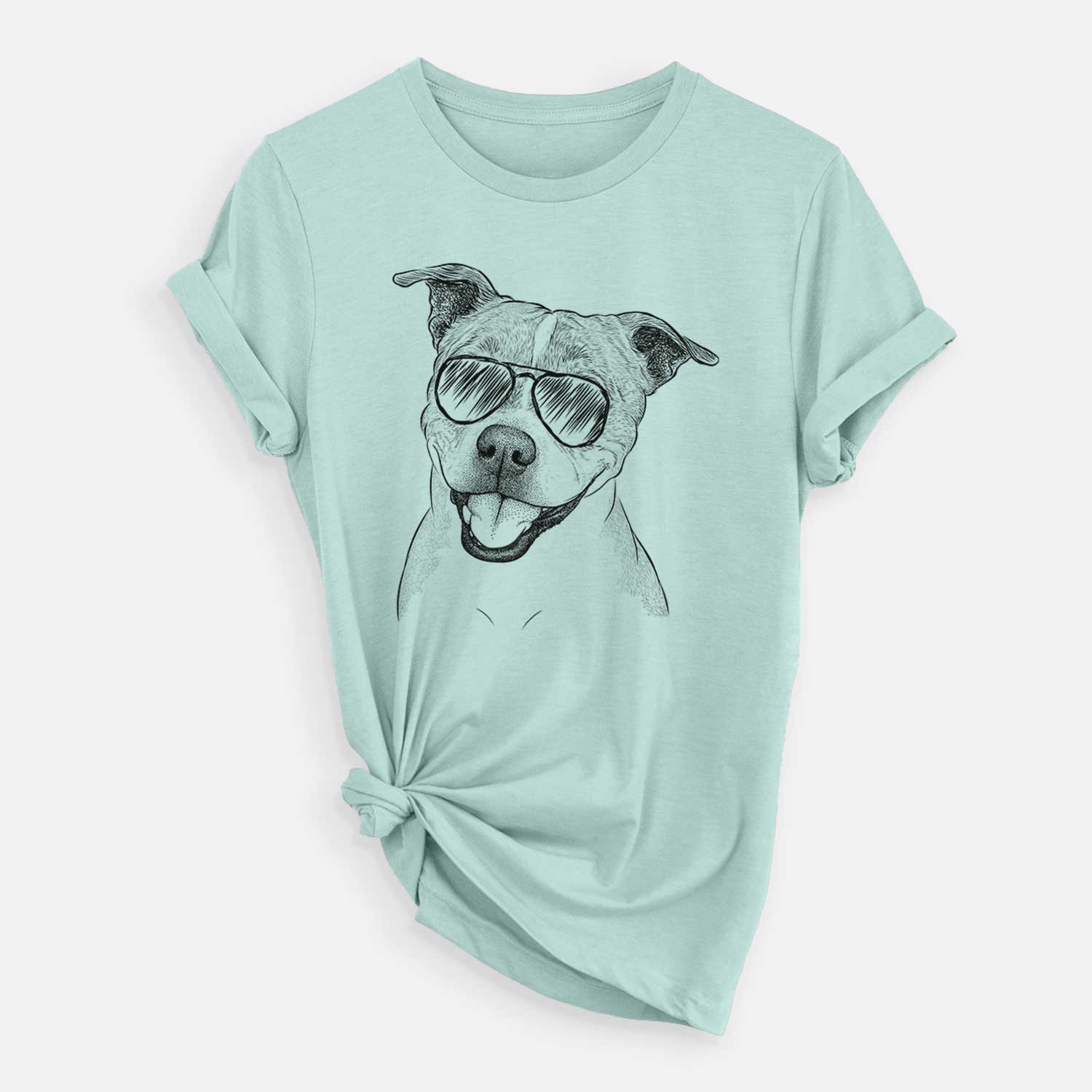 Aviator BrookLyn the Staffordshire Bull Terrier - Unisex Crewneck