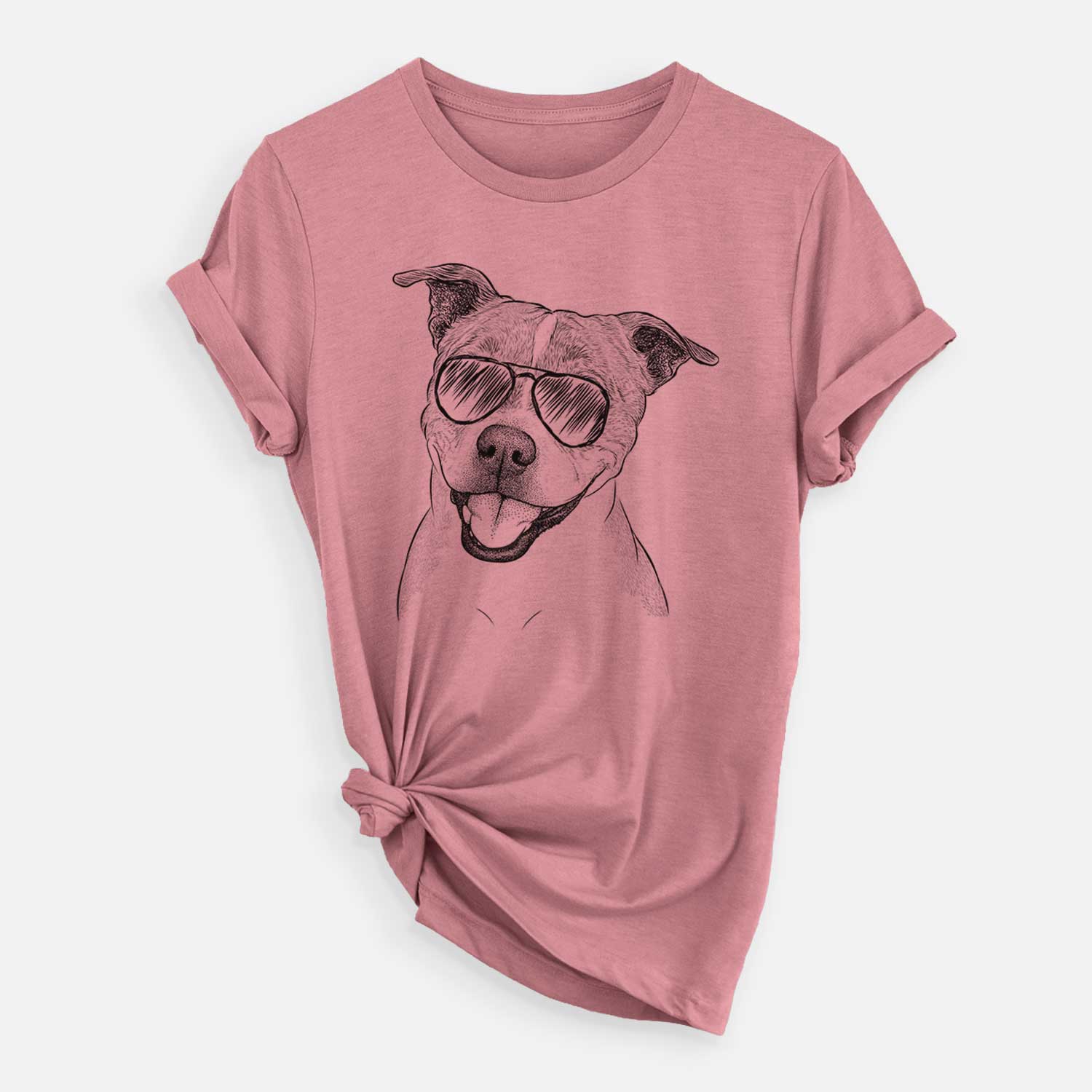 Aviator BrookLyn the Staffordshire Bull Terrier - Unisex Crewneck