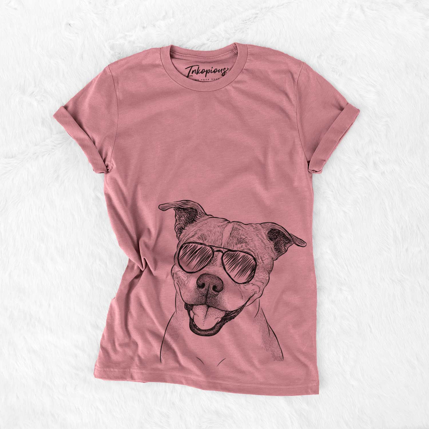 Aviator BrookLyn the Staffordshire Bull Terrier - Unisex Crewneck