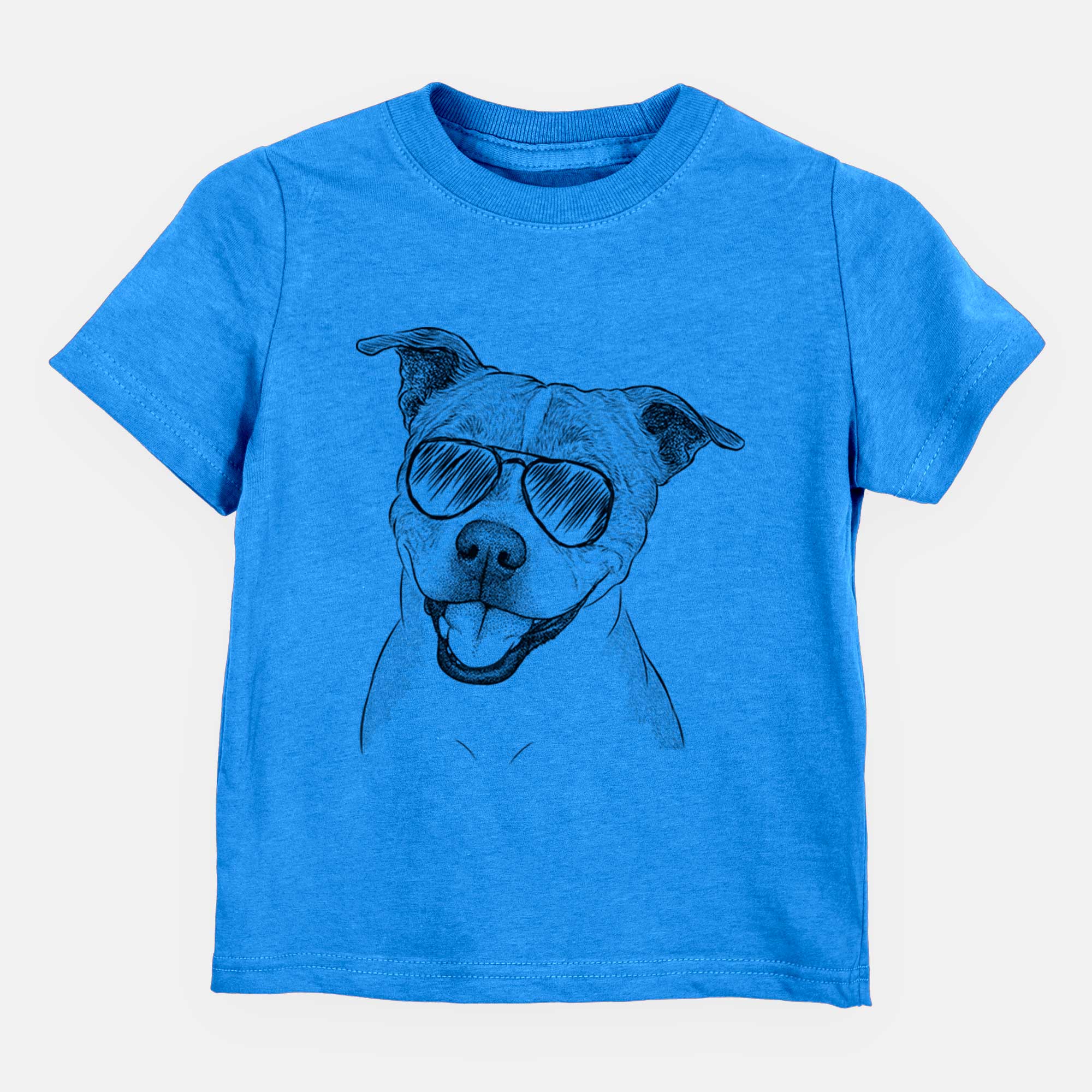 Aviator BrookLyn the Staffordshire Bull Terrier - Kids/Youth/Toddler Shirt