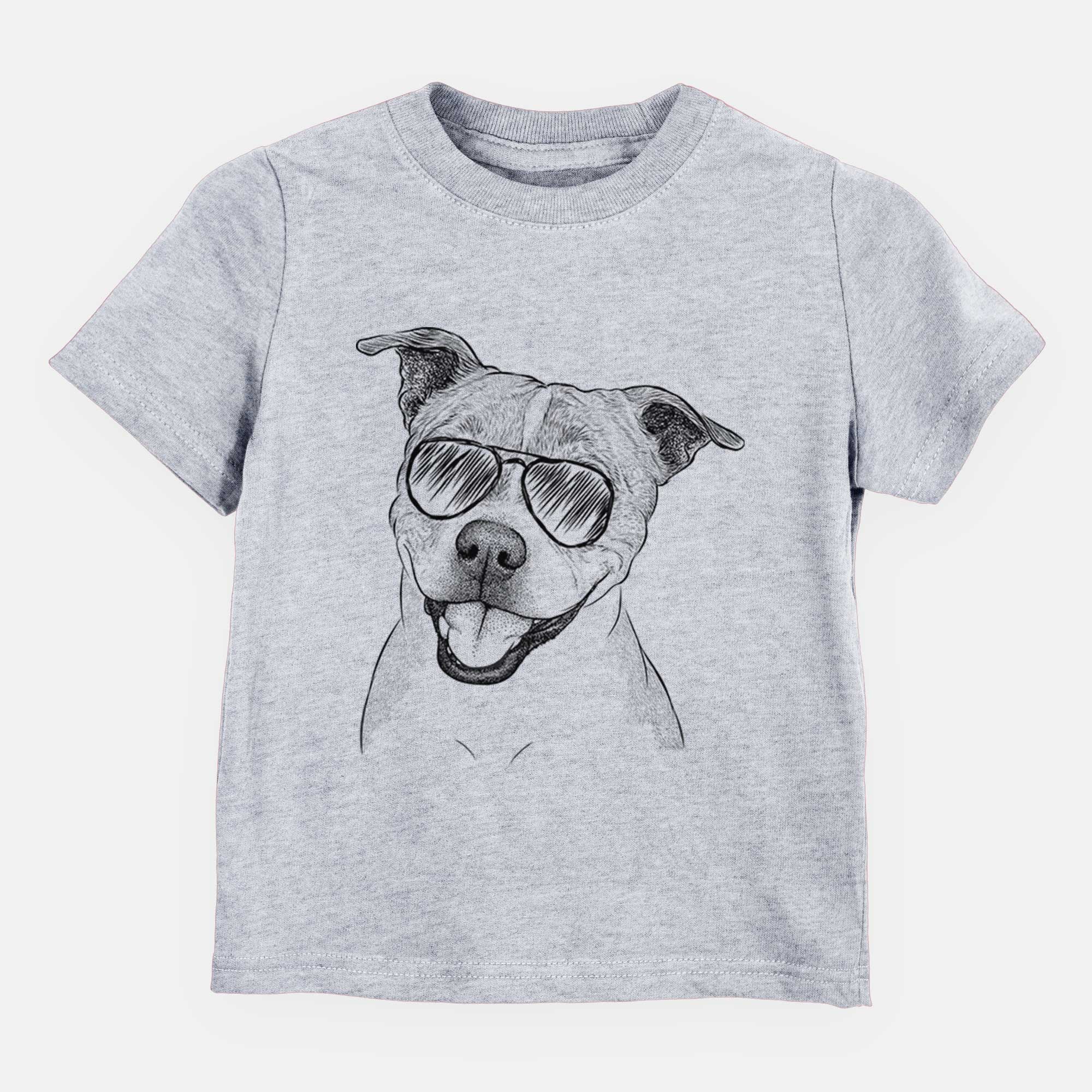 Aviator BrookLyn the Staffordshire Bull Terrier - Kids/Youth/Toddler Shirt