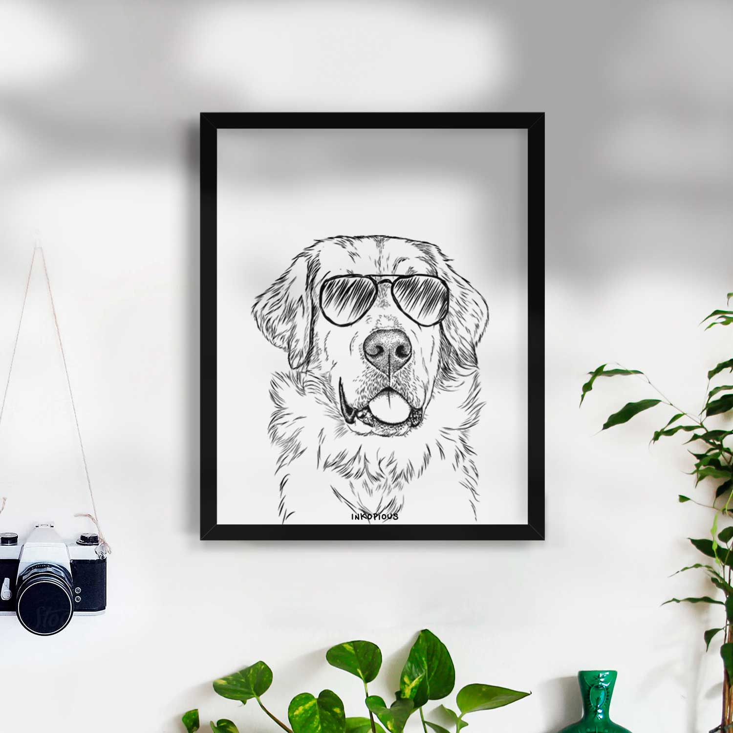 Brophy the Great Pyrenees Art Print