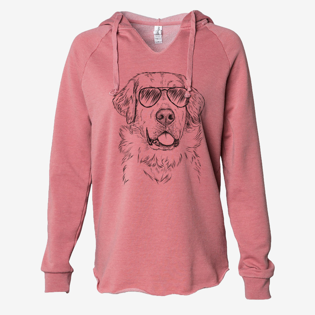 Brophy the Great Pyrenees - Cali Wave Hooded Sweatshirt