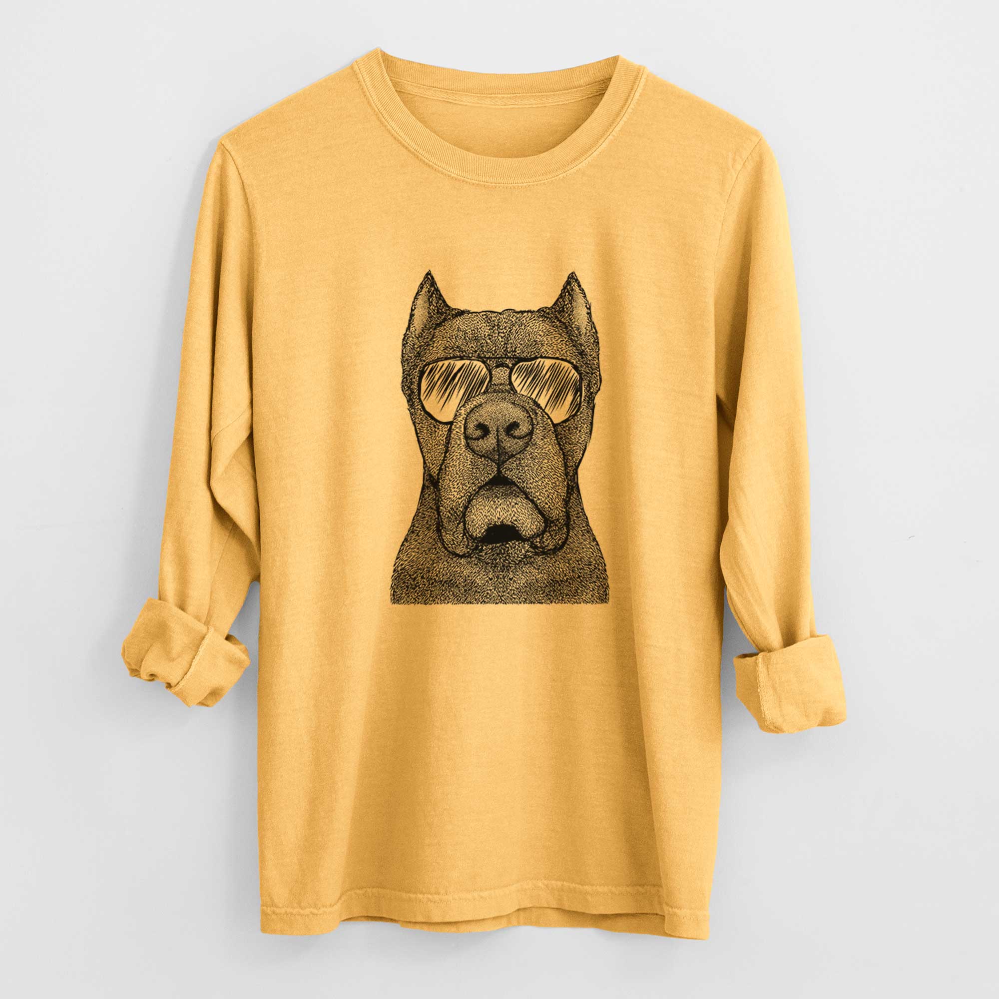 Aviators Bruno the Cane Corso - Heavyweight 100% Cotton Long Sleeve