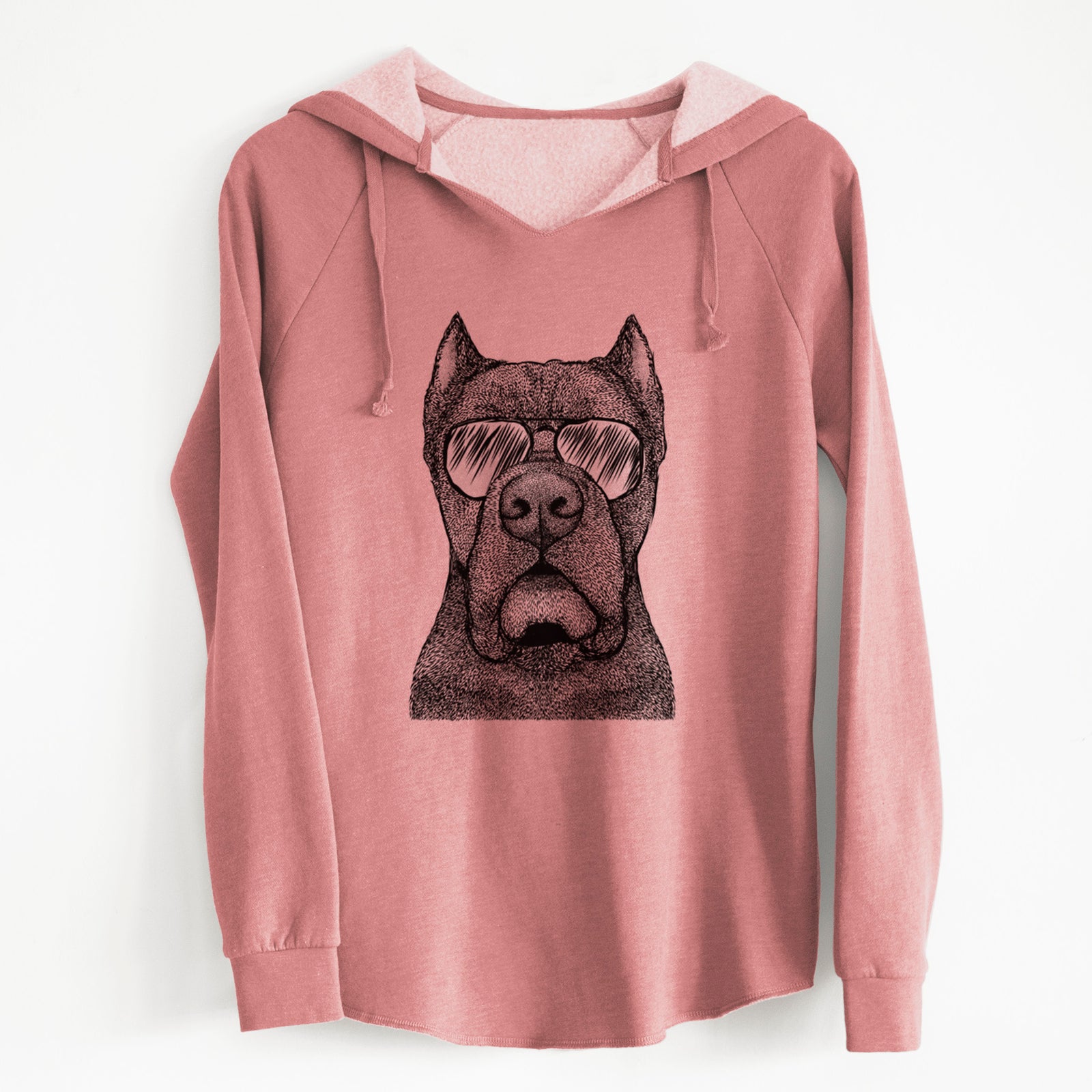 Aviator Bruno the Cane Corso - Cali Wave Hooded Sweatshirt