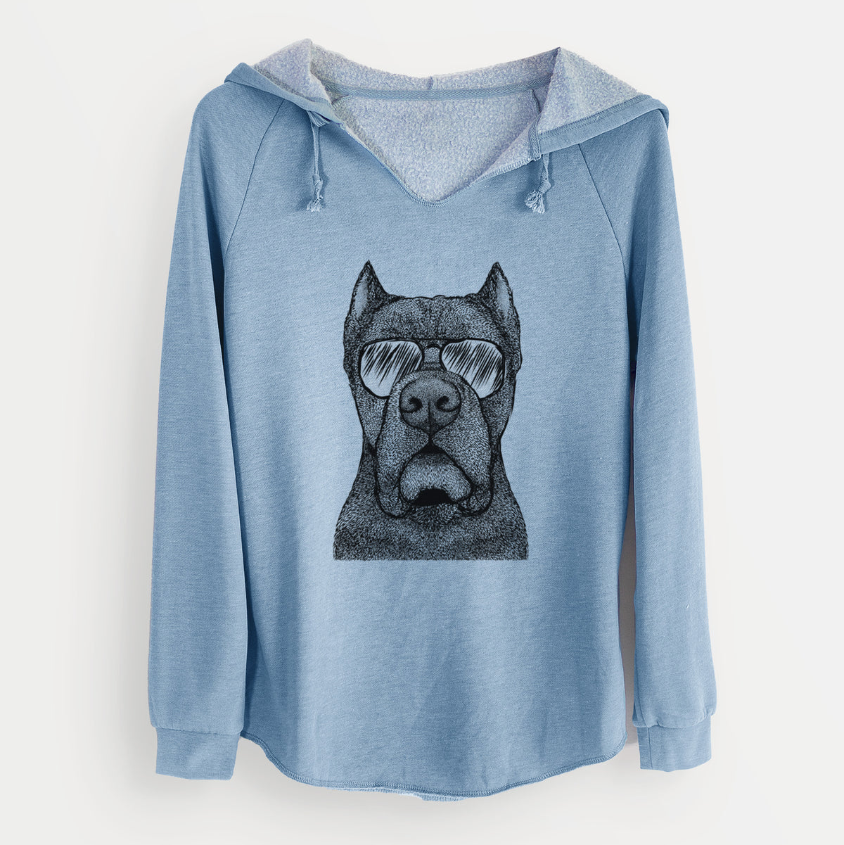 Aviator Bruno the Cane Corso - Cali Wave Hooded Sweatshirt