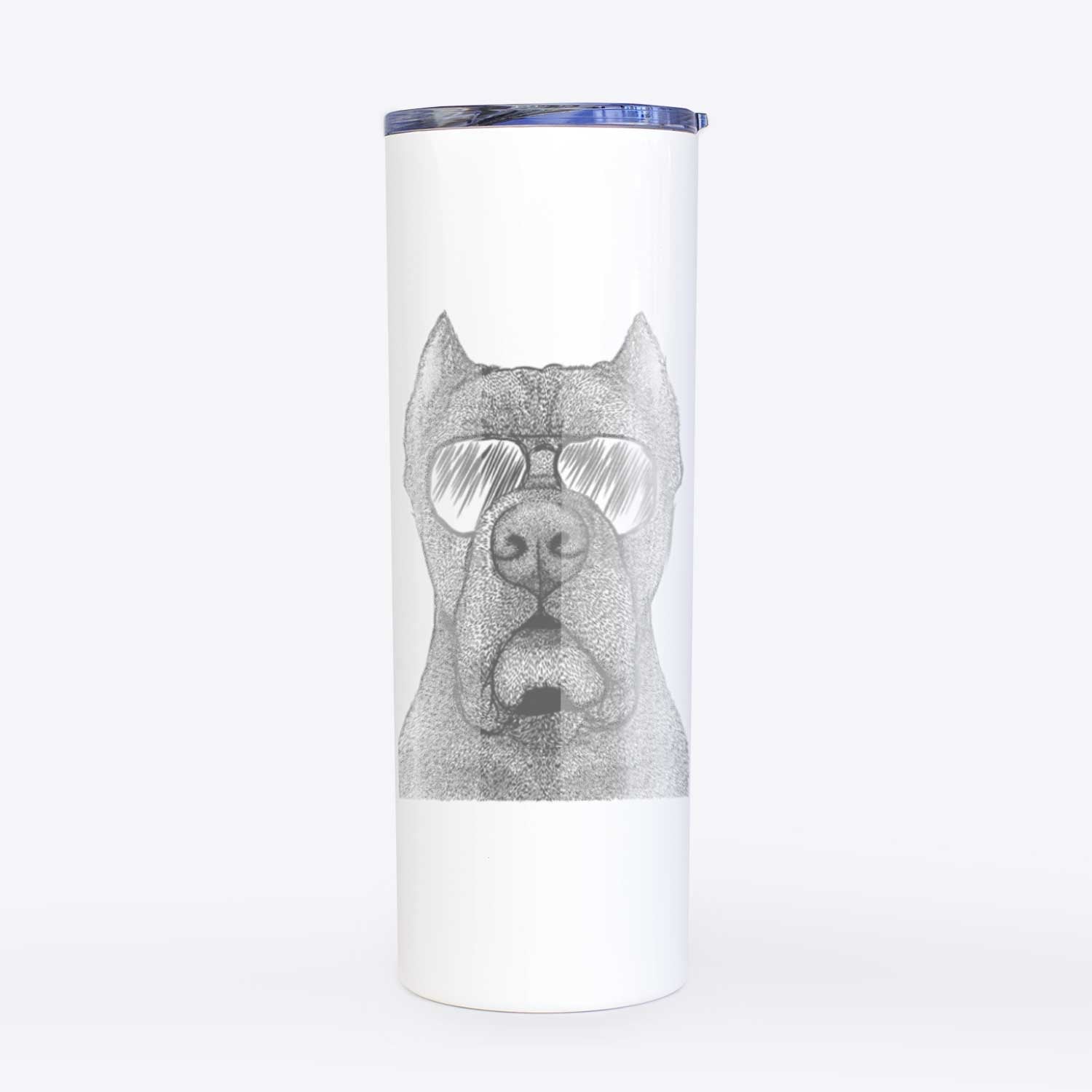 Bruno the Cane Corso - 20oz Skinny Tumbler