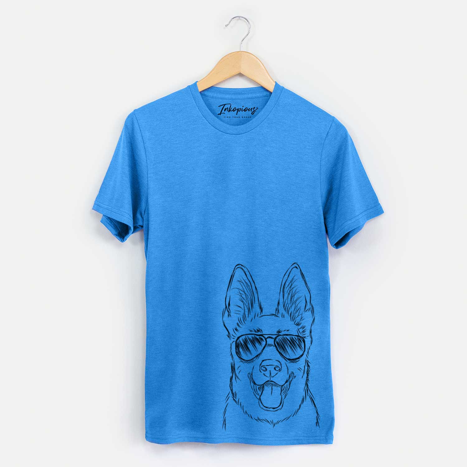 Aviator Brutus the German Shepherd - Unisex Crewneck