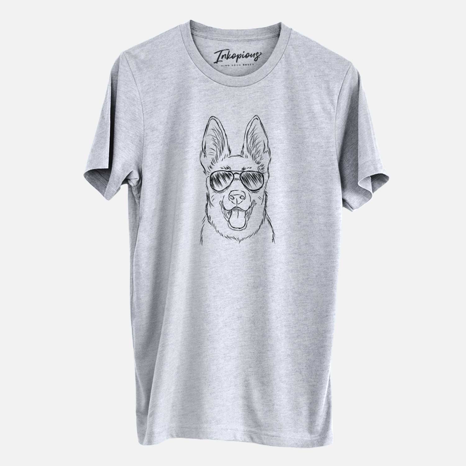 Aviator Brutus the German Shepherd - Unisex Crewneck