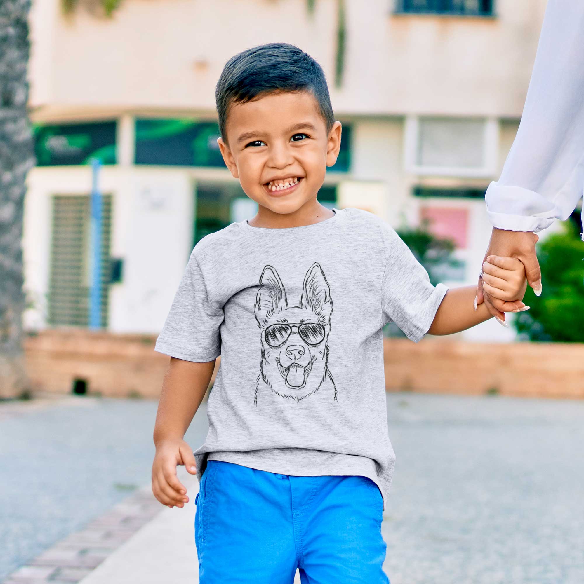 Aviator Brutus the German Shepherd - Kids/Youth/Toddler Shirt