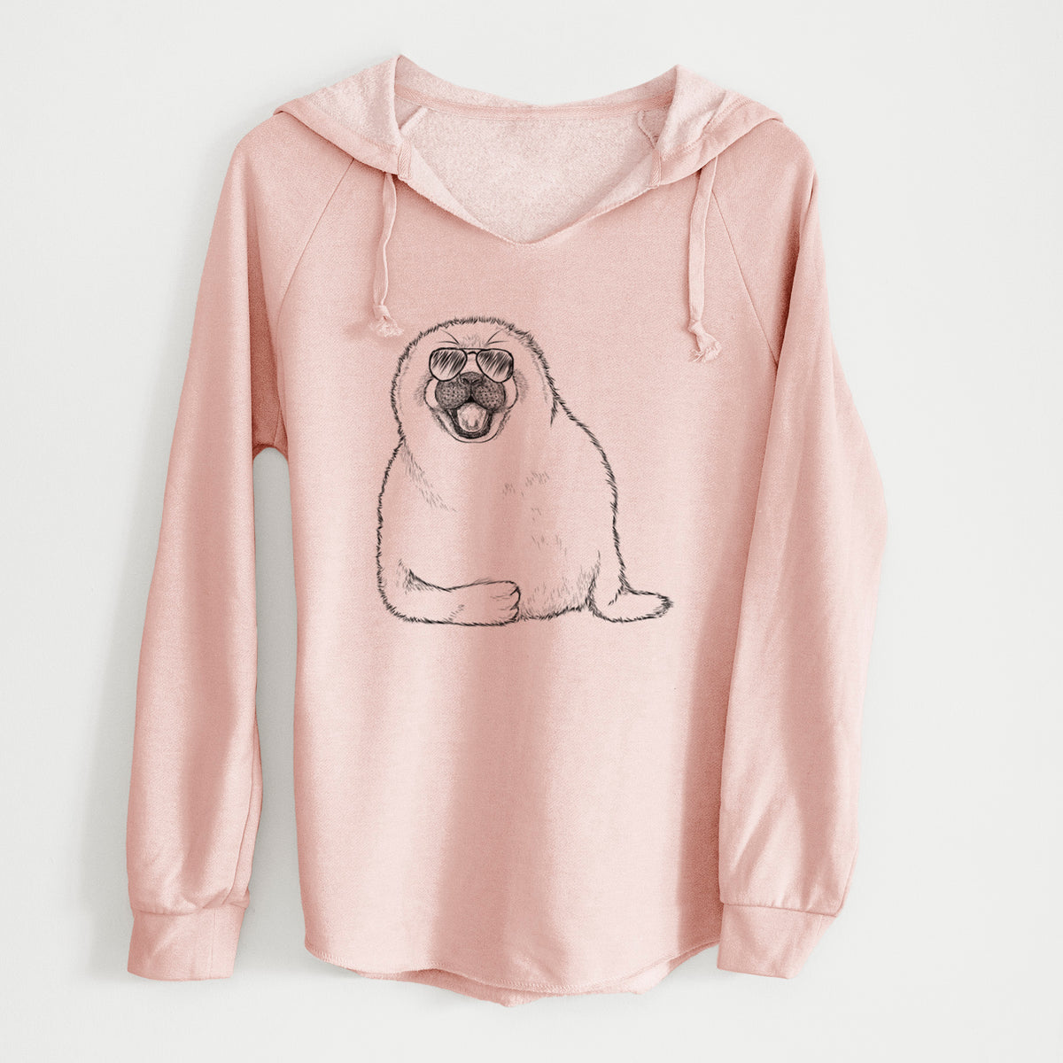 Aviator Bub the Harp Seal - Cali Wave Hooded Sweatshirt