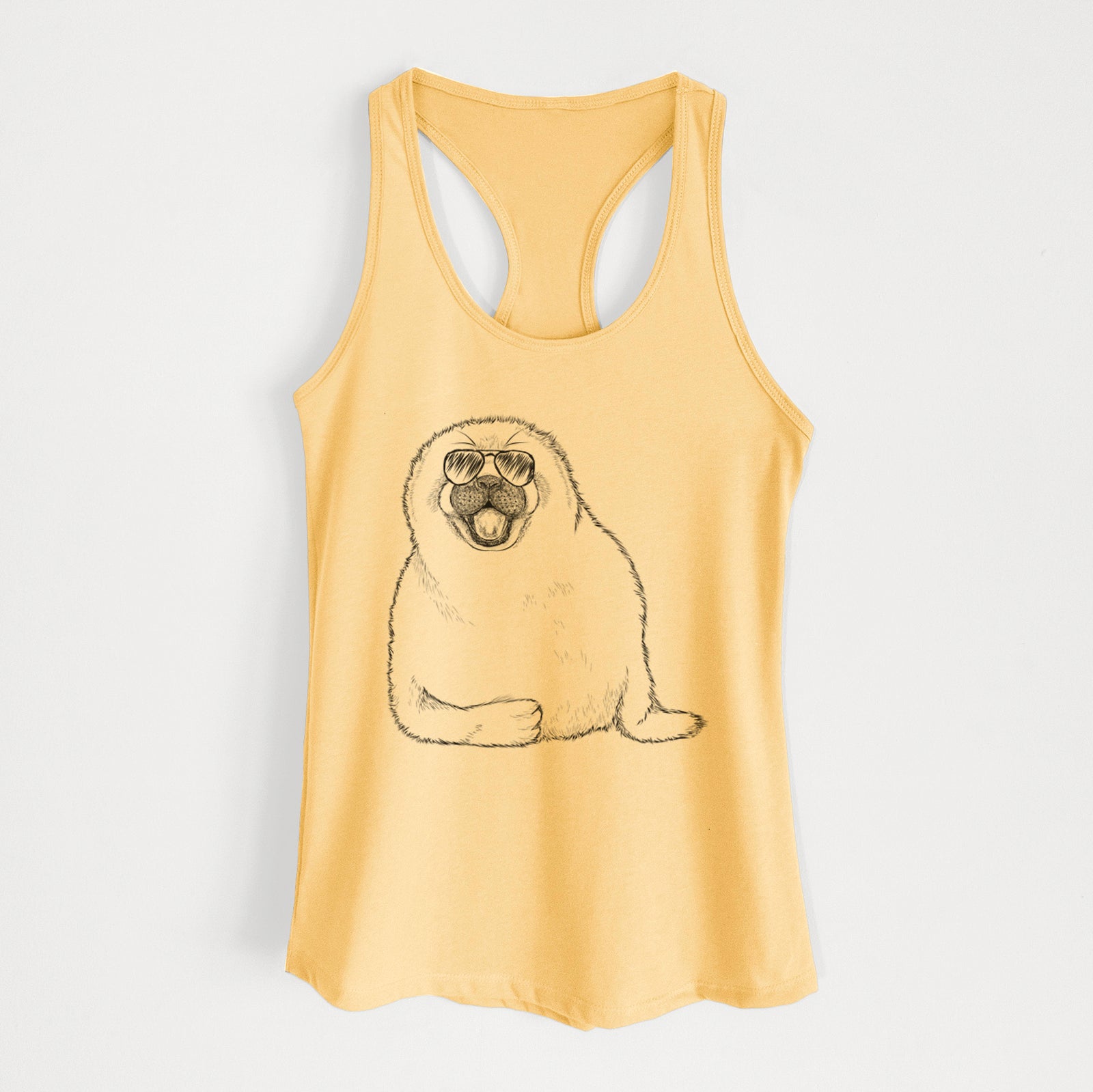 Bub the Harp Seal - Women's Racerback Tanktop
