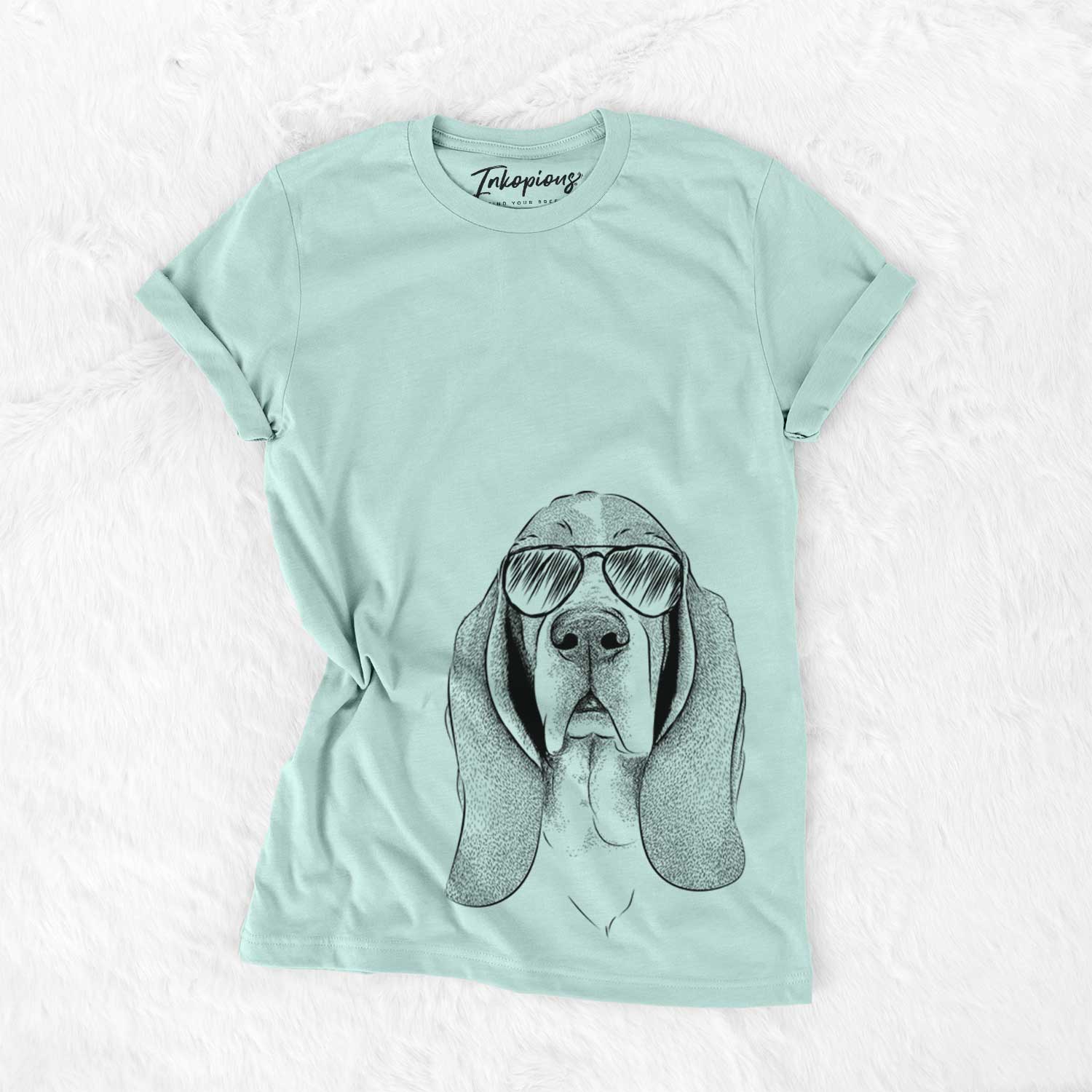 Aviator Buckley the Basset Hound - Unisex Crewneck