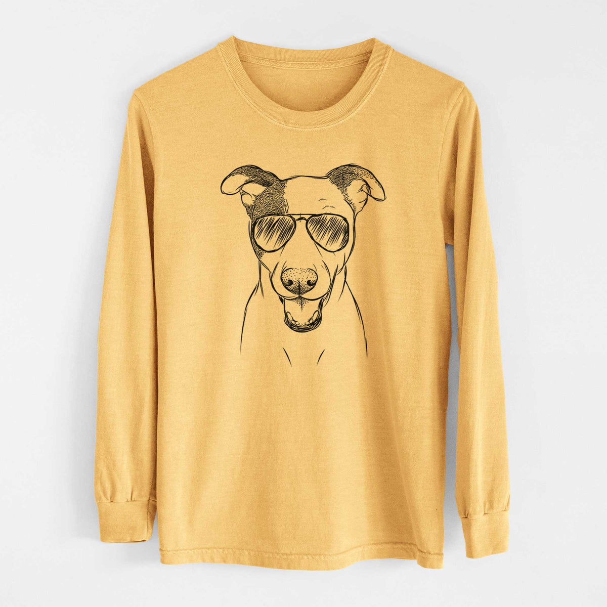 Aviators Bucky the Mixed Breed - Heavyweight 100% Cotton Long Sleeve