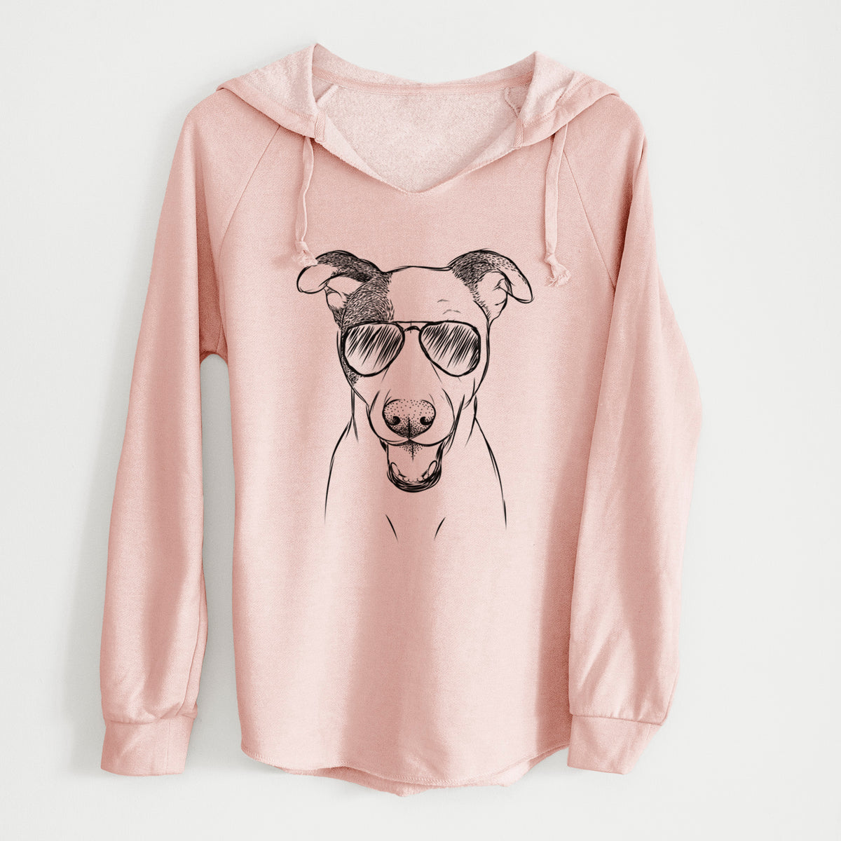 Aviator Bucky the Mixed Breed - Cali Wave Hooded Sweatshirt