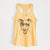 Bucky the Mixed Breed - Women's Racerback Tanktop