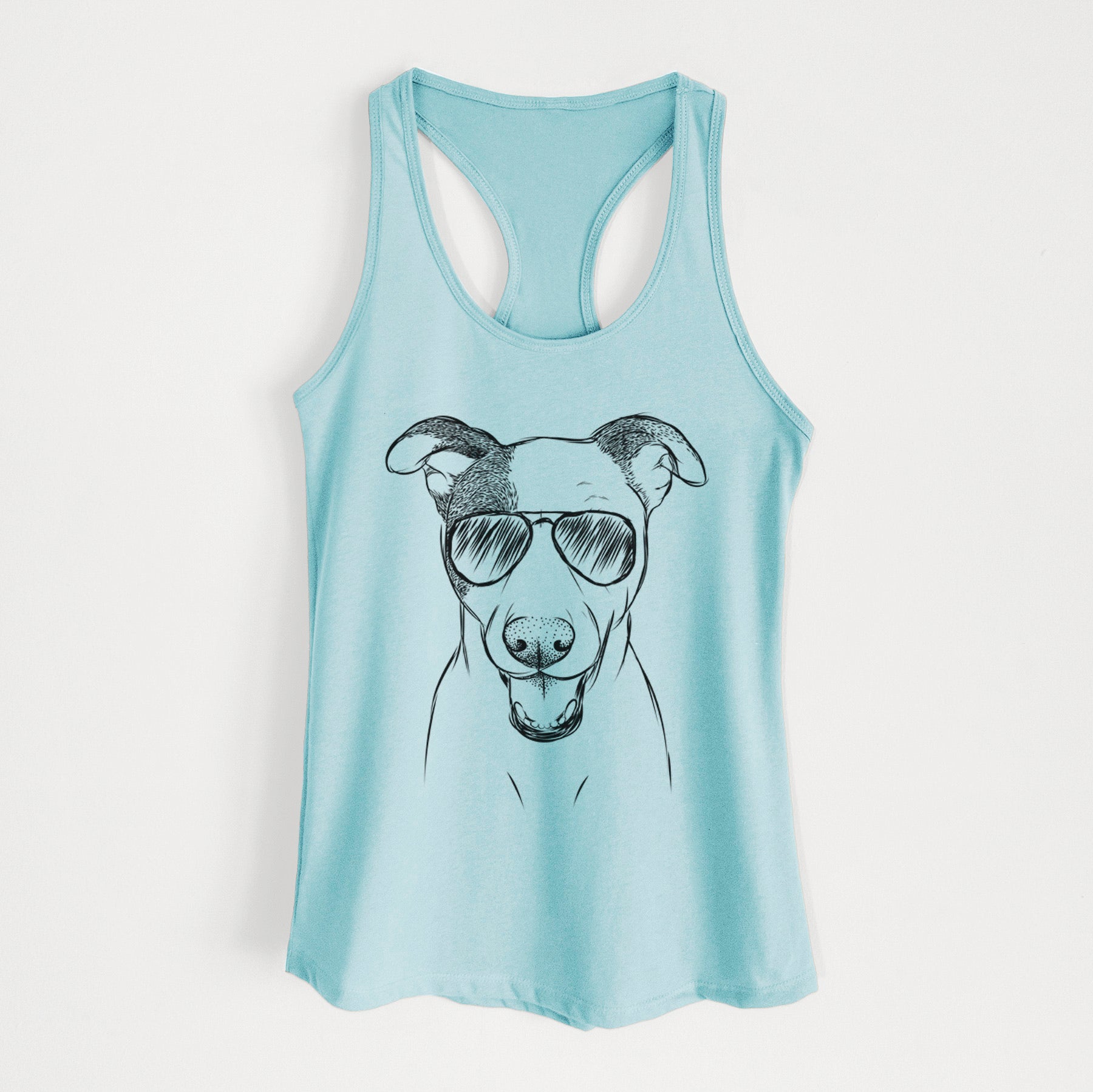 Bucky the Mixed Breed - Women's Racerback Tanktop