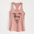 Bucky the Mixed Breed - Women's Racerback Tanktop