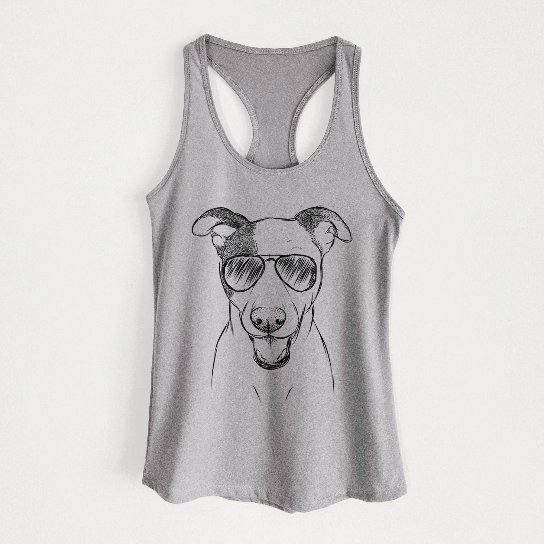 Bucky the Mixed Breed - Women's Racerback Tanktop