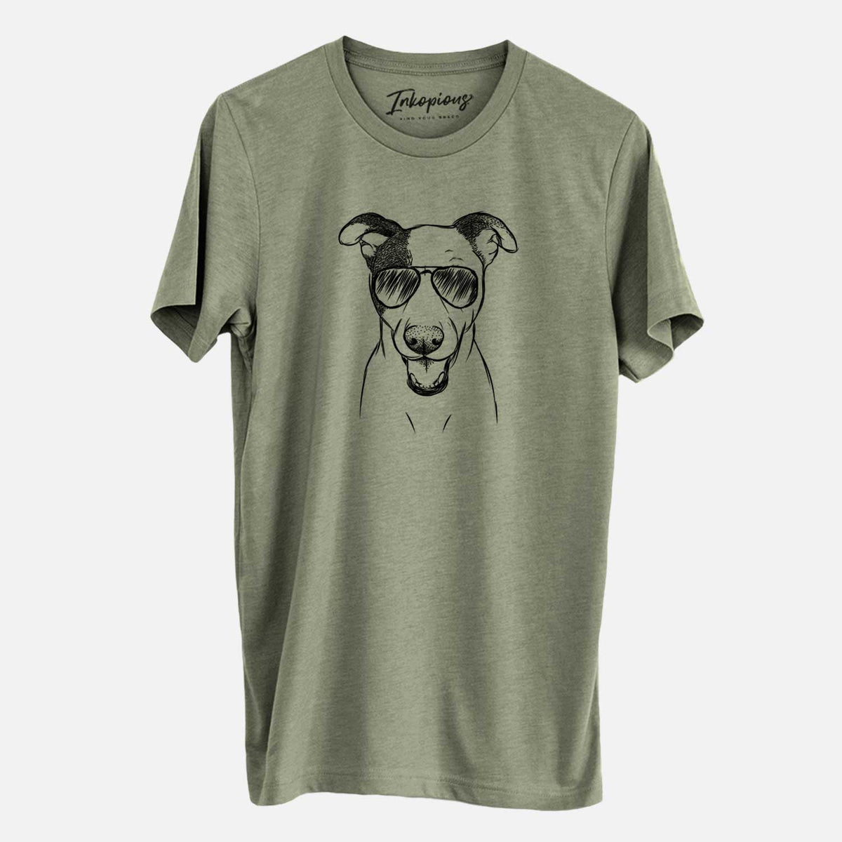 Aviator Bucky the Mixed Breed - Unisex Crewneck