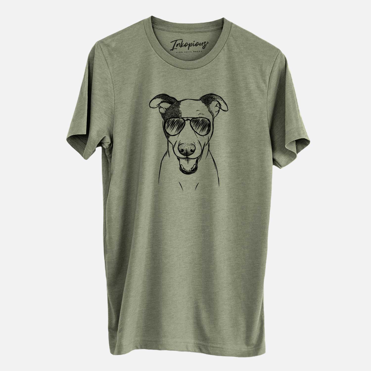Aviator Bucky the Mixed Breed - Unisex Crewneck