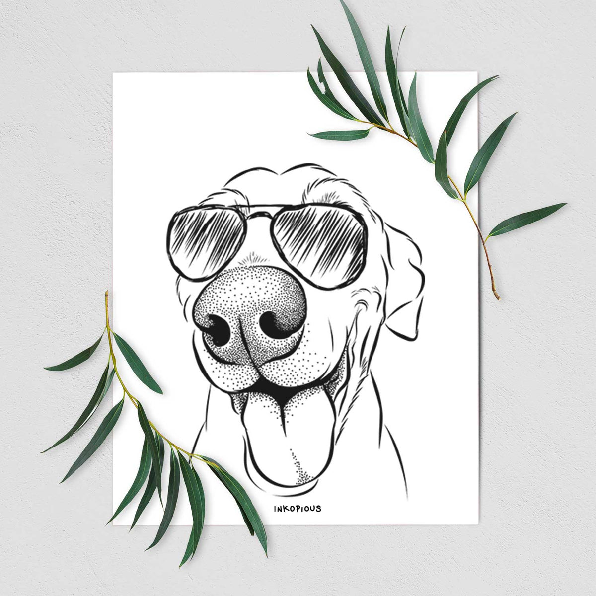 Buddy the Buddy the Sato / American Village Dog Art Print