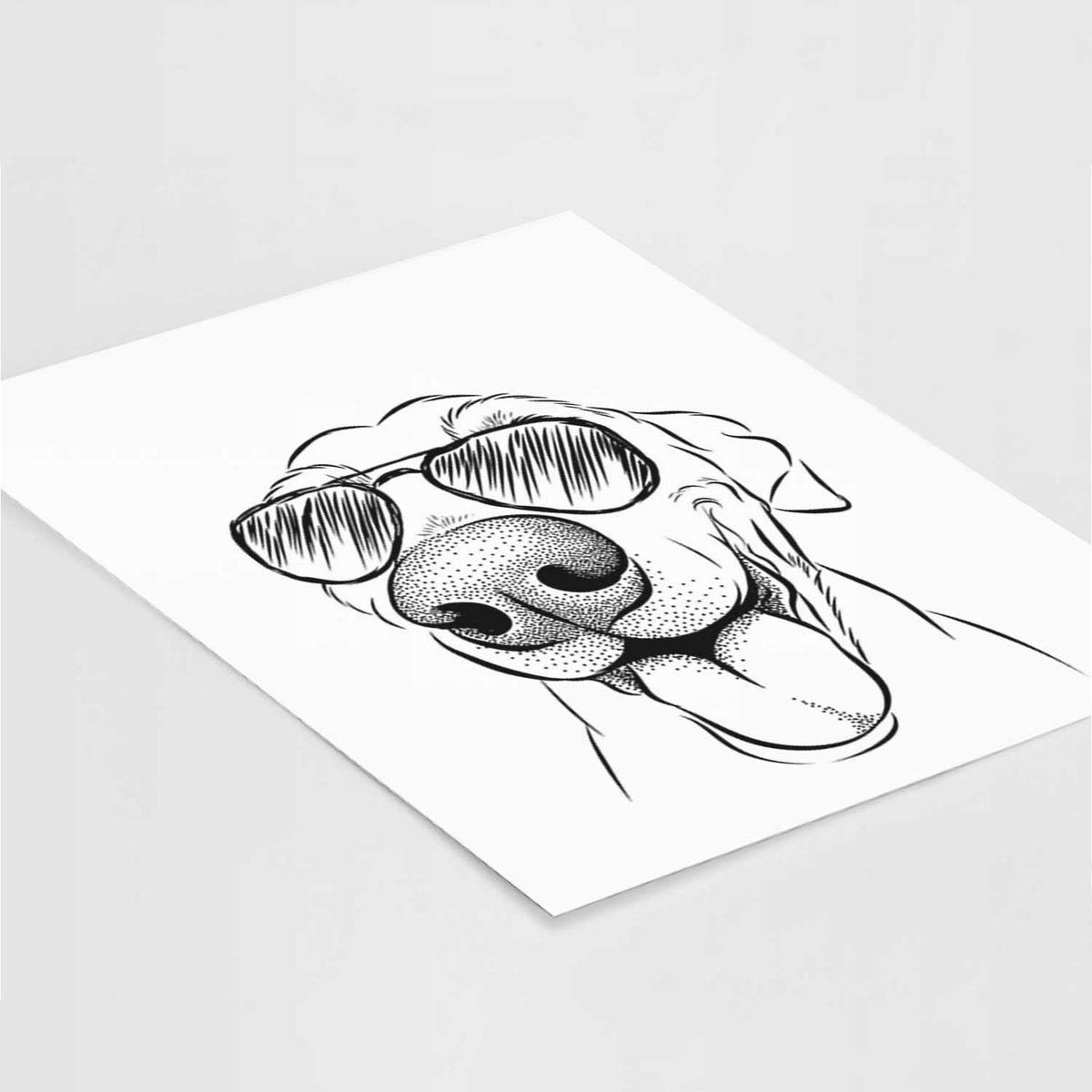 Buddy the Buddy the Sato / American Village Dog Art Print