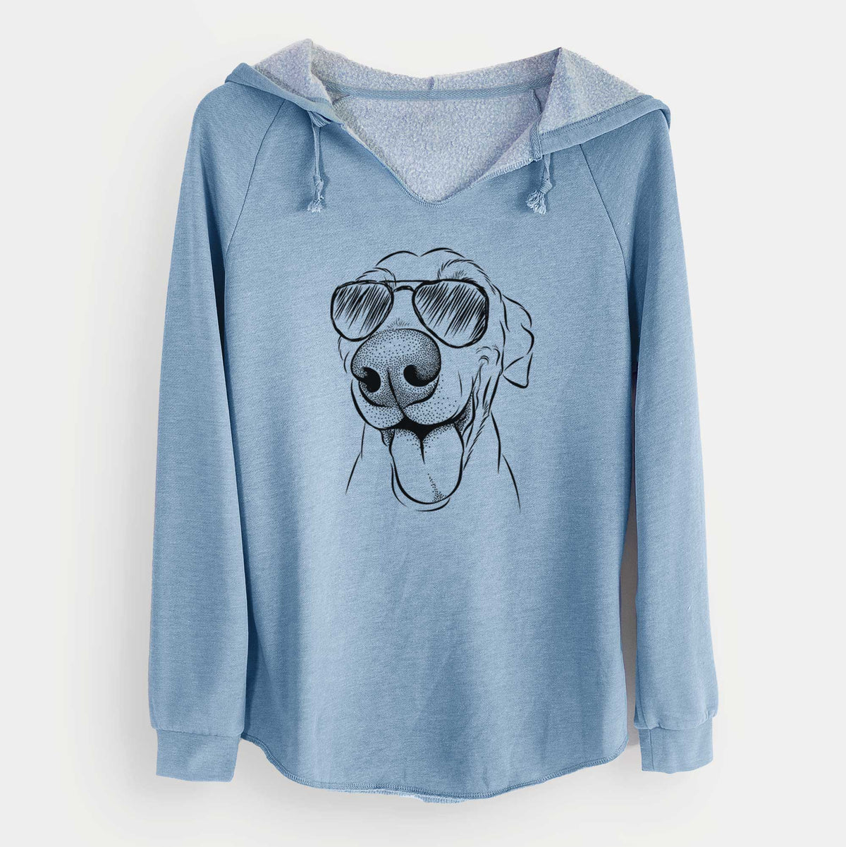 Aviator Buddy the Buddy the Sato / American Village Dog - Cali Wave Hooded Sweatshirt