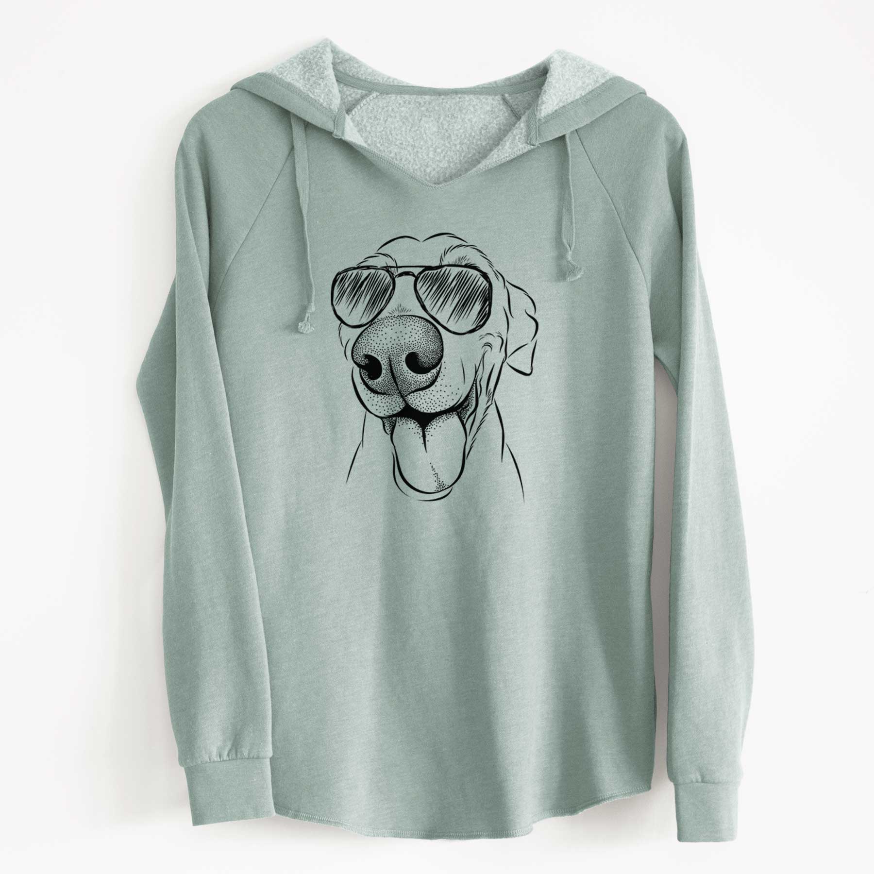 Aviator Buddy the Buddy the Sato / American Village Dog - Cali Wave Hooded Sweatshirt