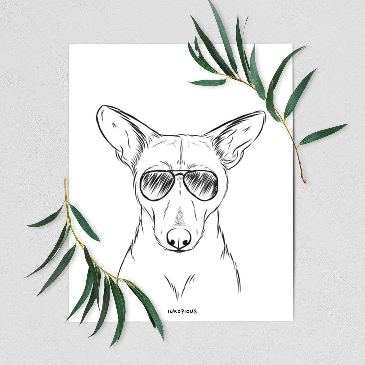 Buff the Dorgi Art Print