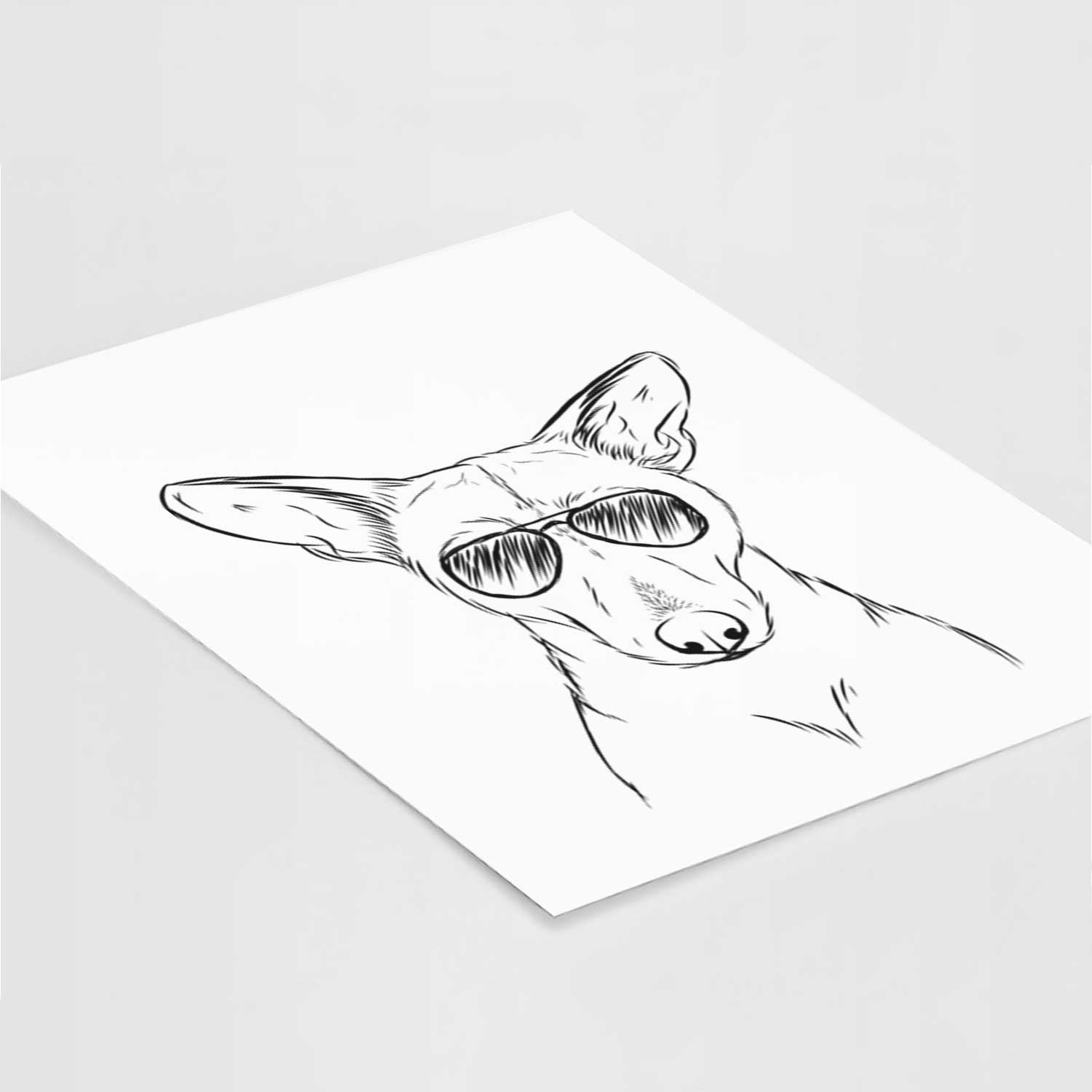 Buff the Dorgi Art Print