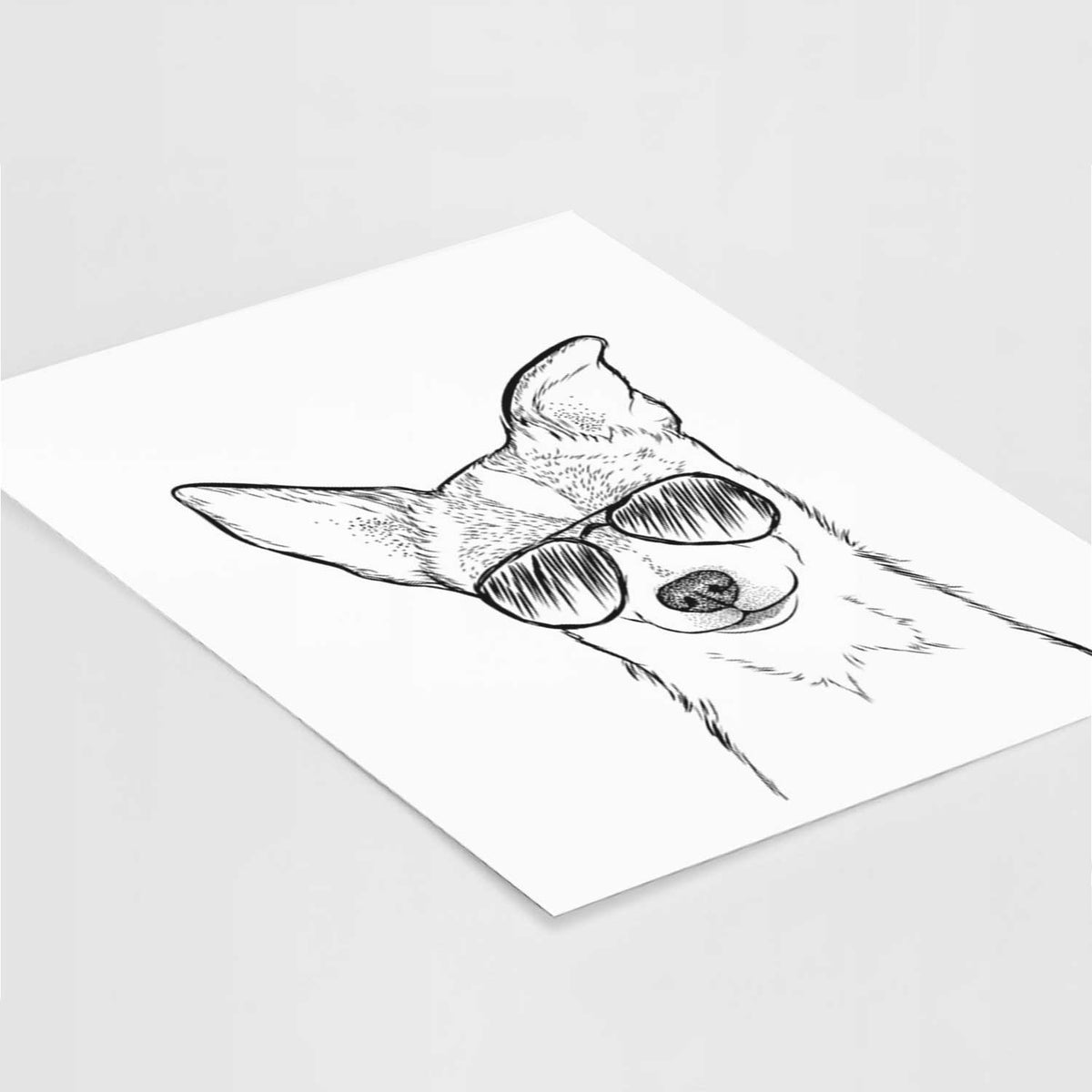 Buggy the Chihuahua Art Print