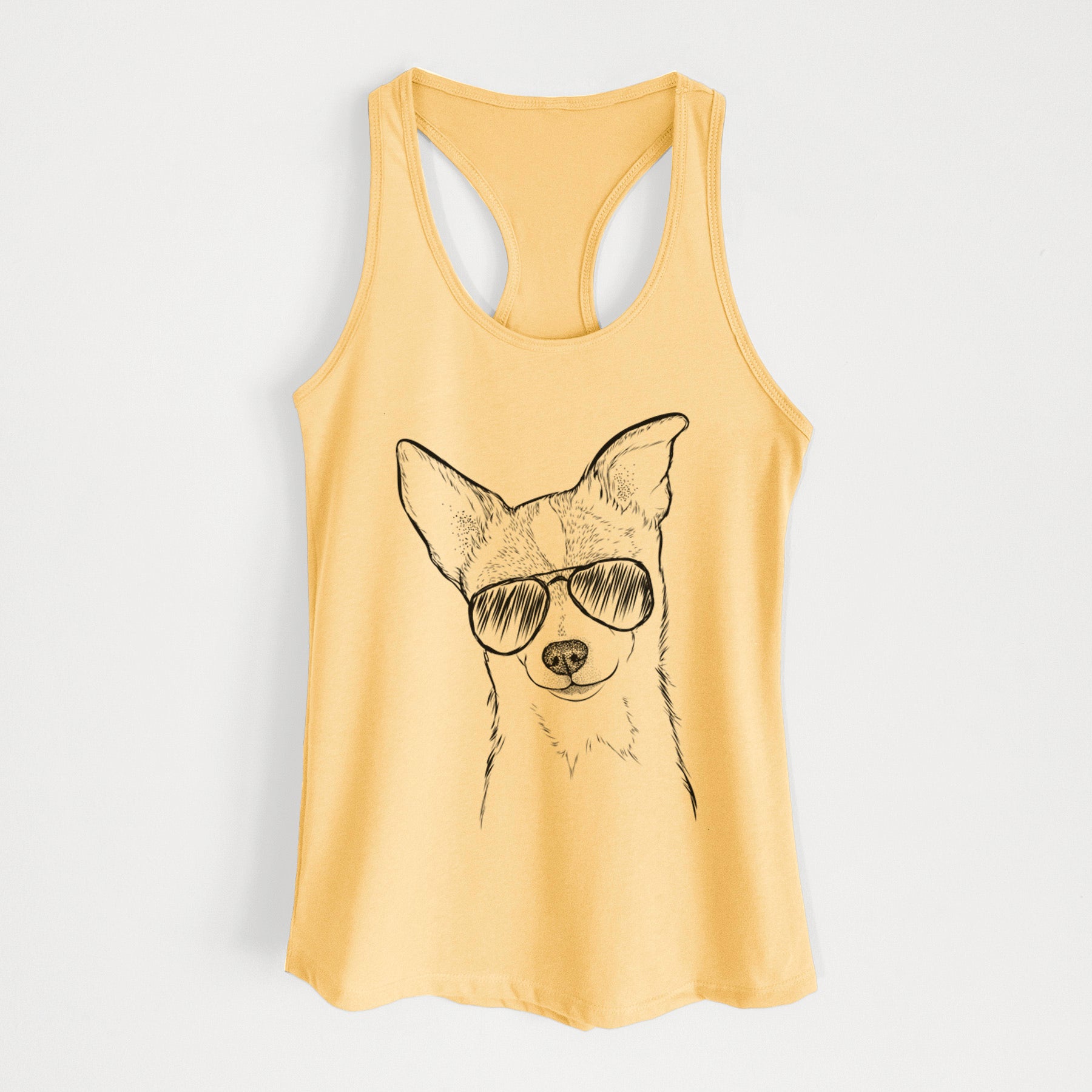 Buggy the Chihuahua - Women's Racerback Tanktop