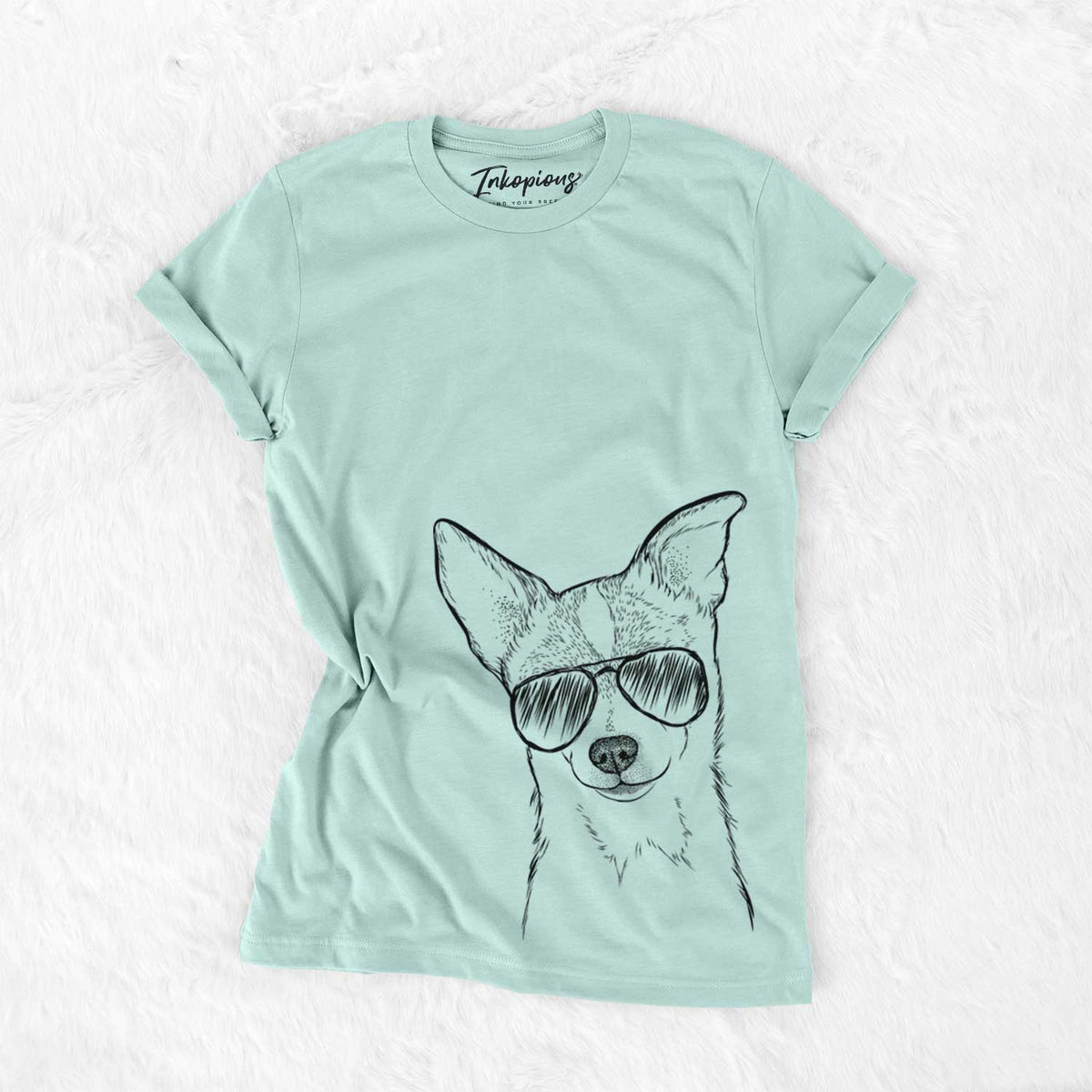 Aviator Buggy the Chihuahua - Unisex Crewneck
