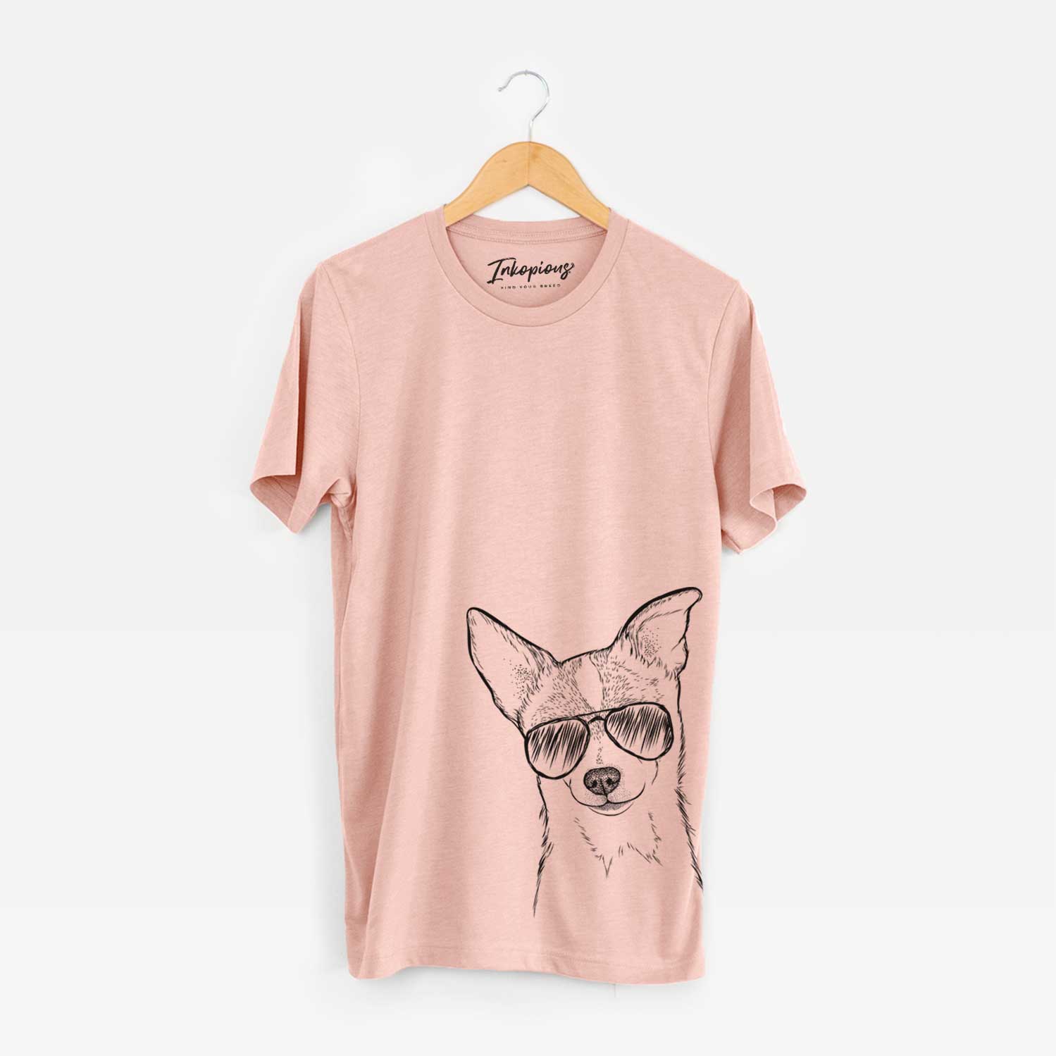 Aviator Buggy the Chihuahua - Unisex Crewneck