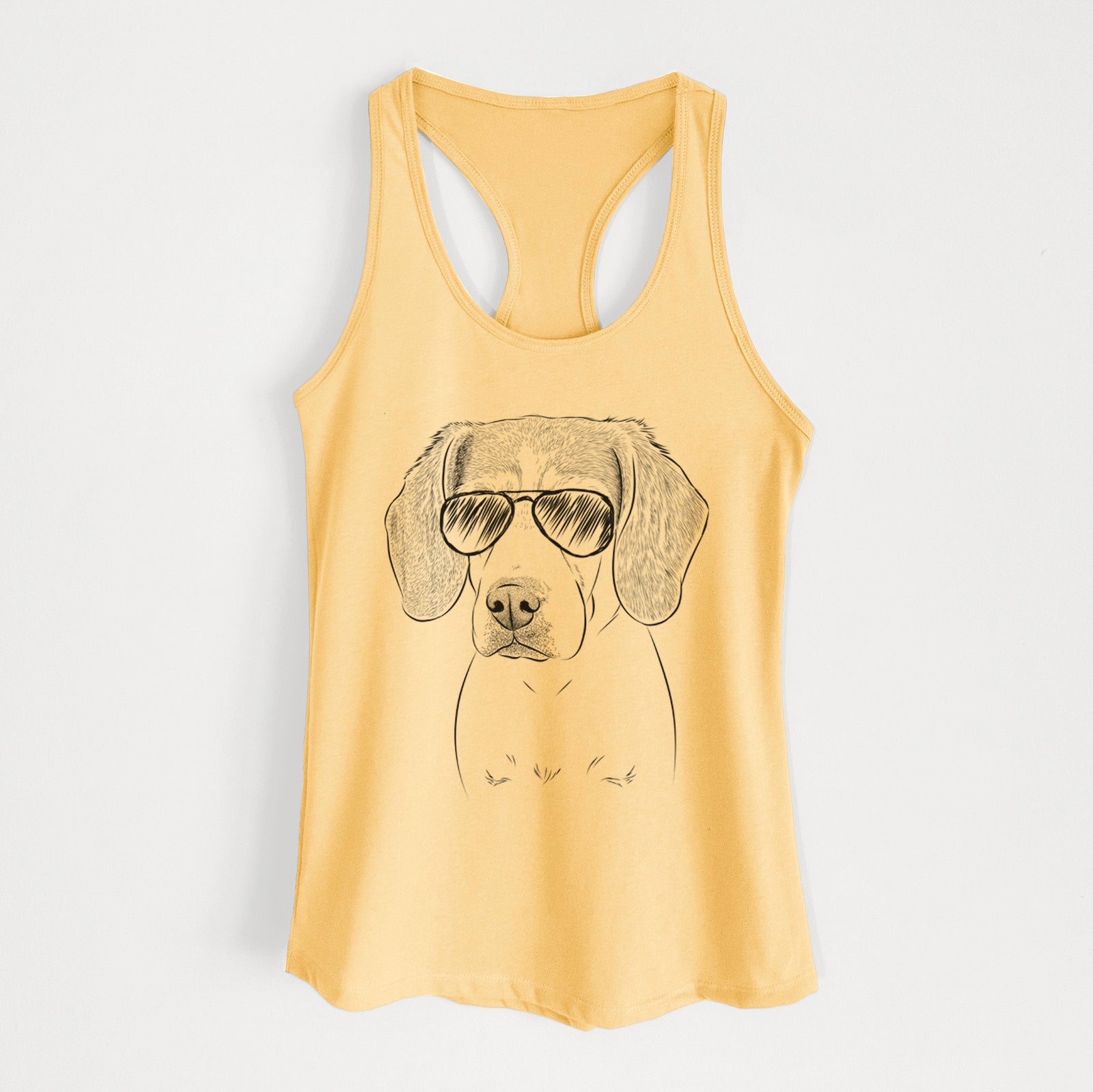 Bumbee the Beagle - Women's Racerback Tanktop