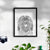 Bundy the Briard Art Print