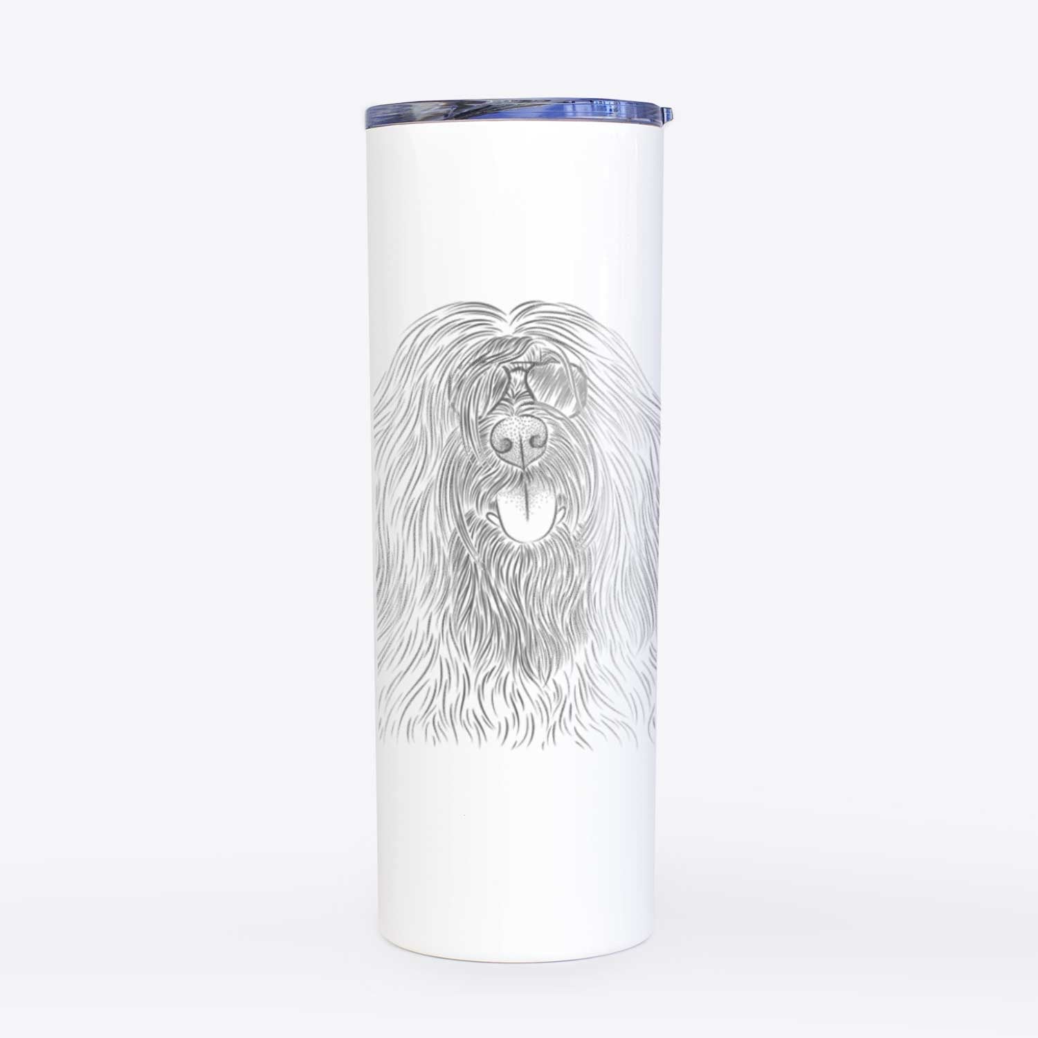 Bundy the Briard - 20oz Skinny Tumbler