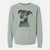 Aviator Bunnie the Doberman Pinscher - Unisex Pigment Dyed Crew Sweatshirt