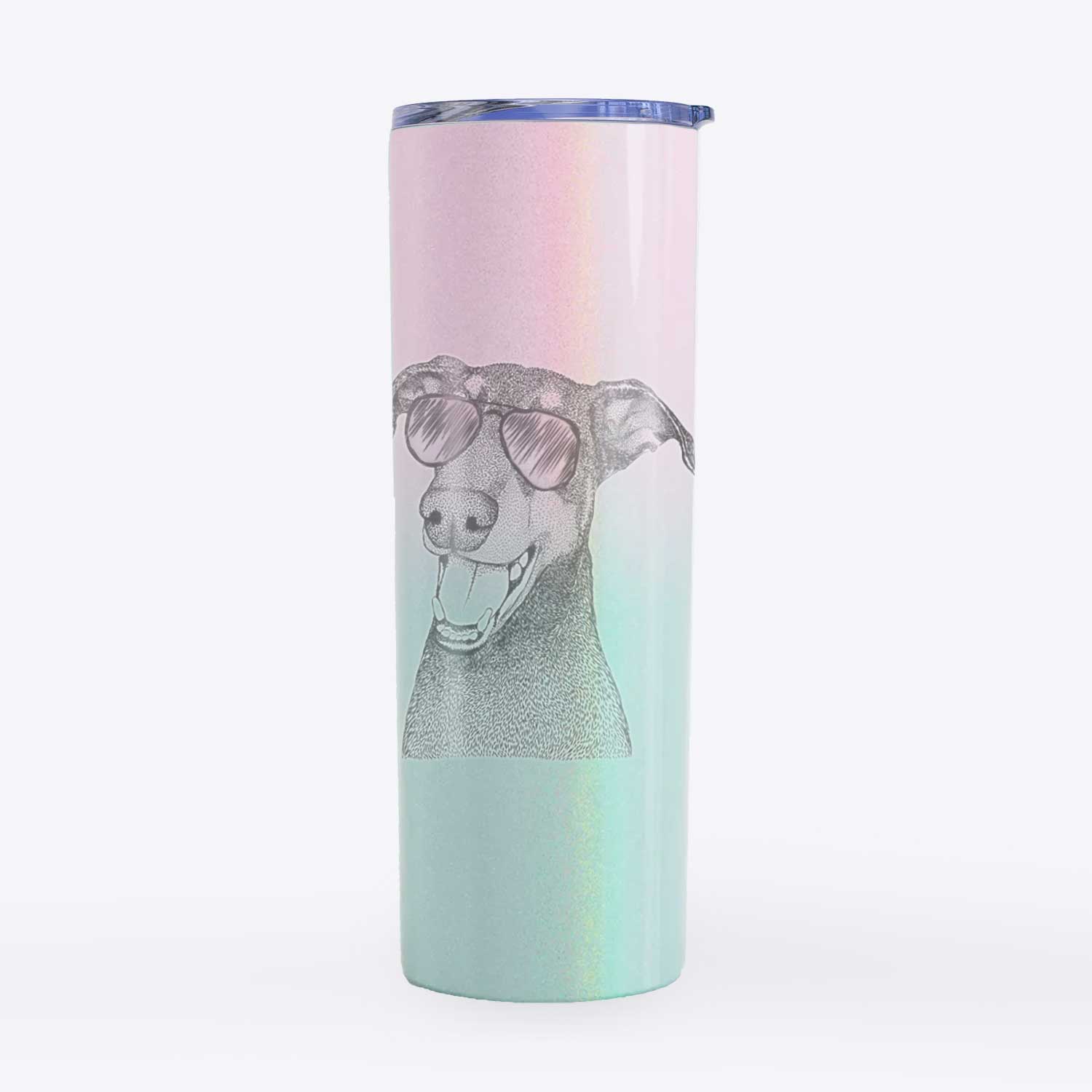 Bunnie the Doberman Pinscher - 20oz Skinny Tumbler