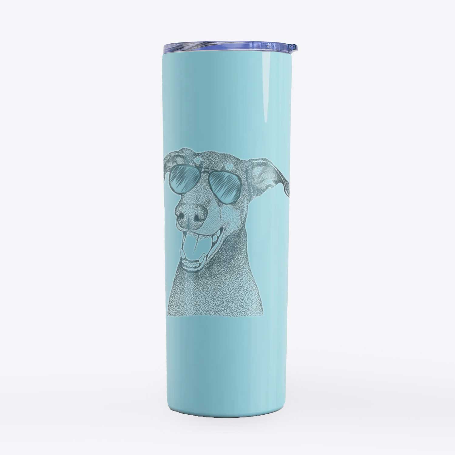 Bunnie the Doberman Pinscher - 20oz Skinny Tumbler