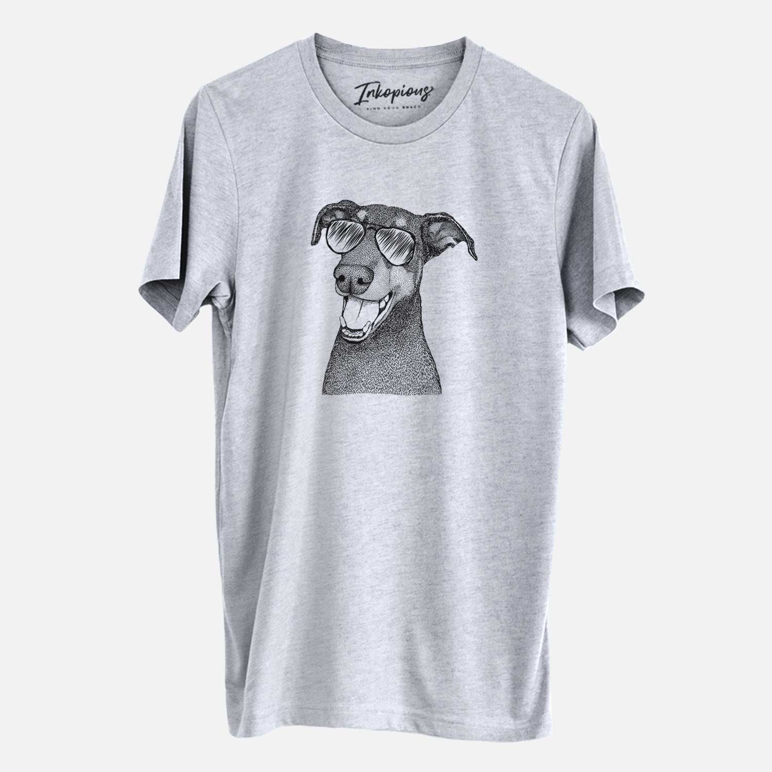 Aviator Bunnie the Doberman Pinscher - Unisex Crewneck